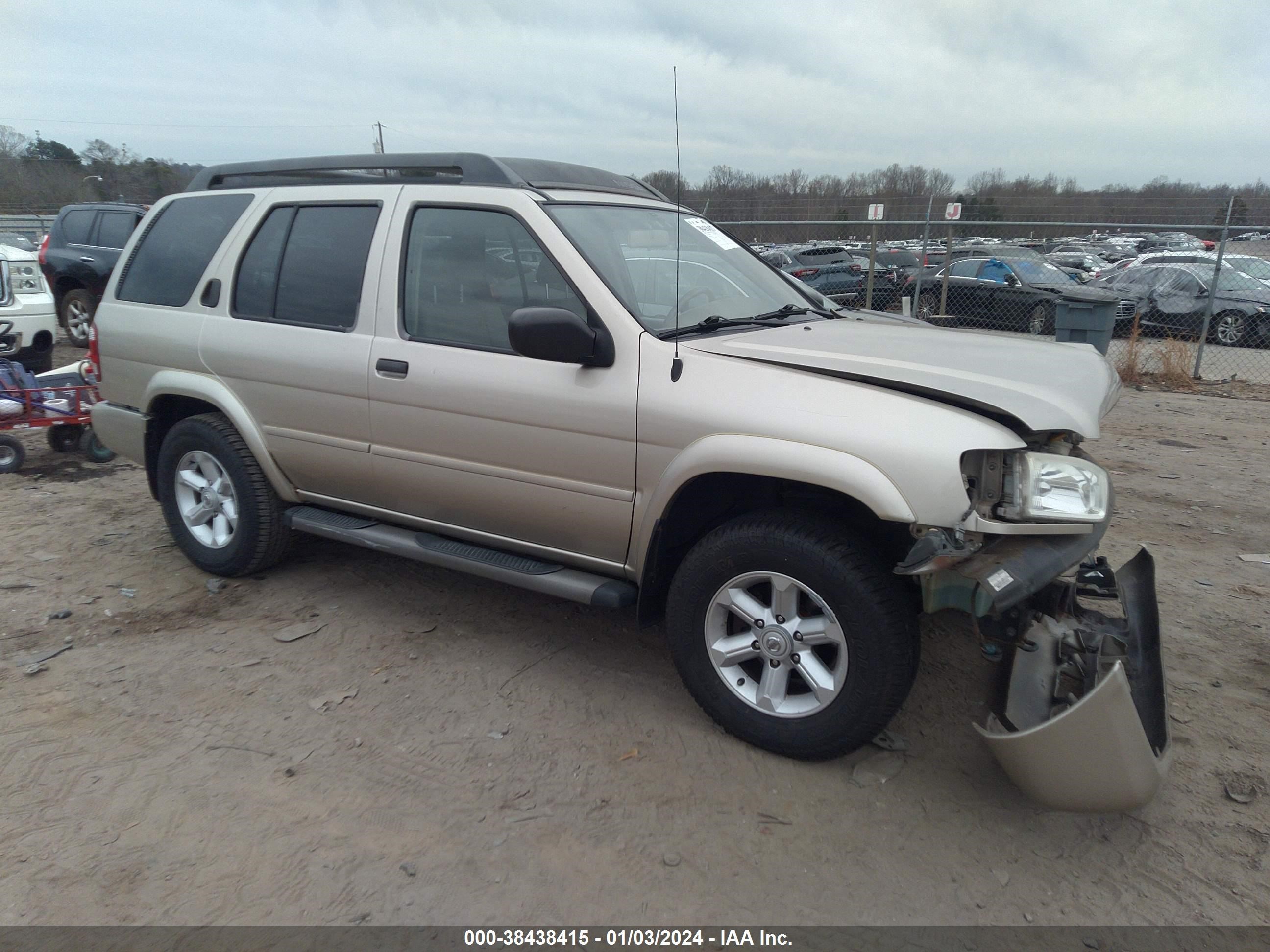 NISSAN PATHFINDER 2003 jn8dr09y33w832146