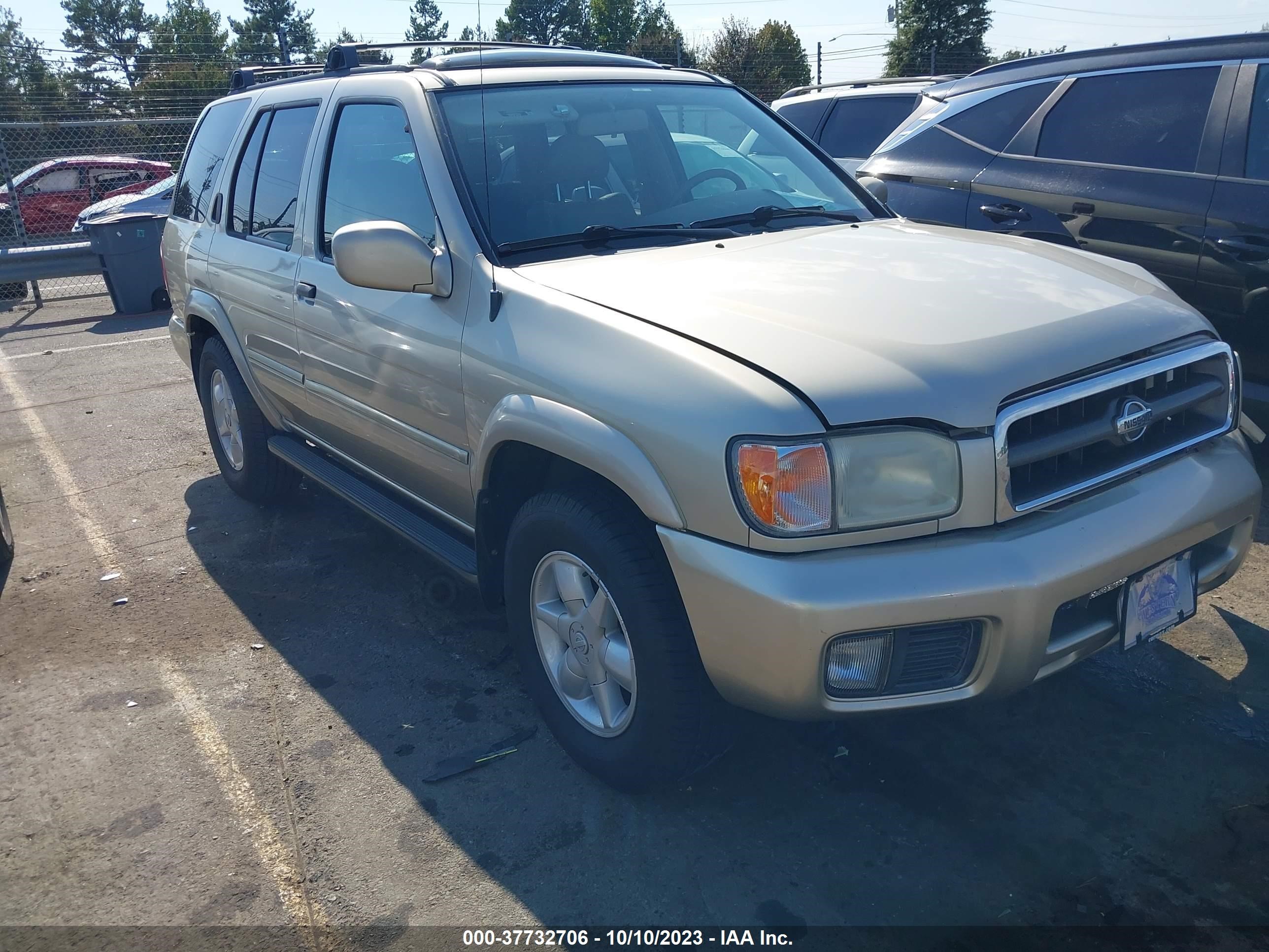 NISSAN PATHFINDER 2001 jn8dr09y41w583370