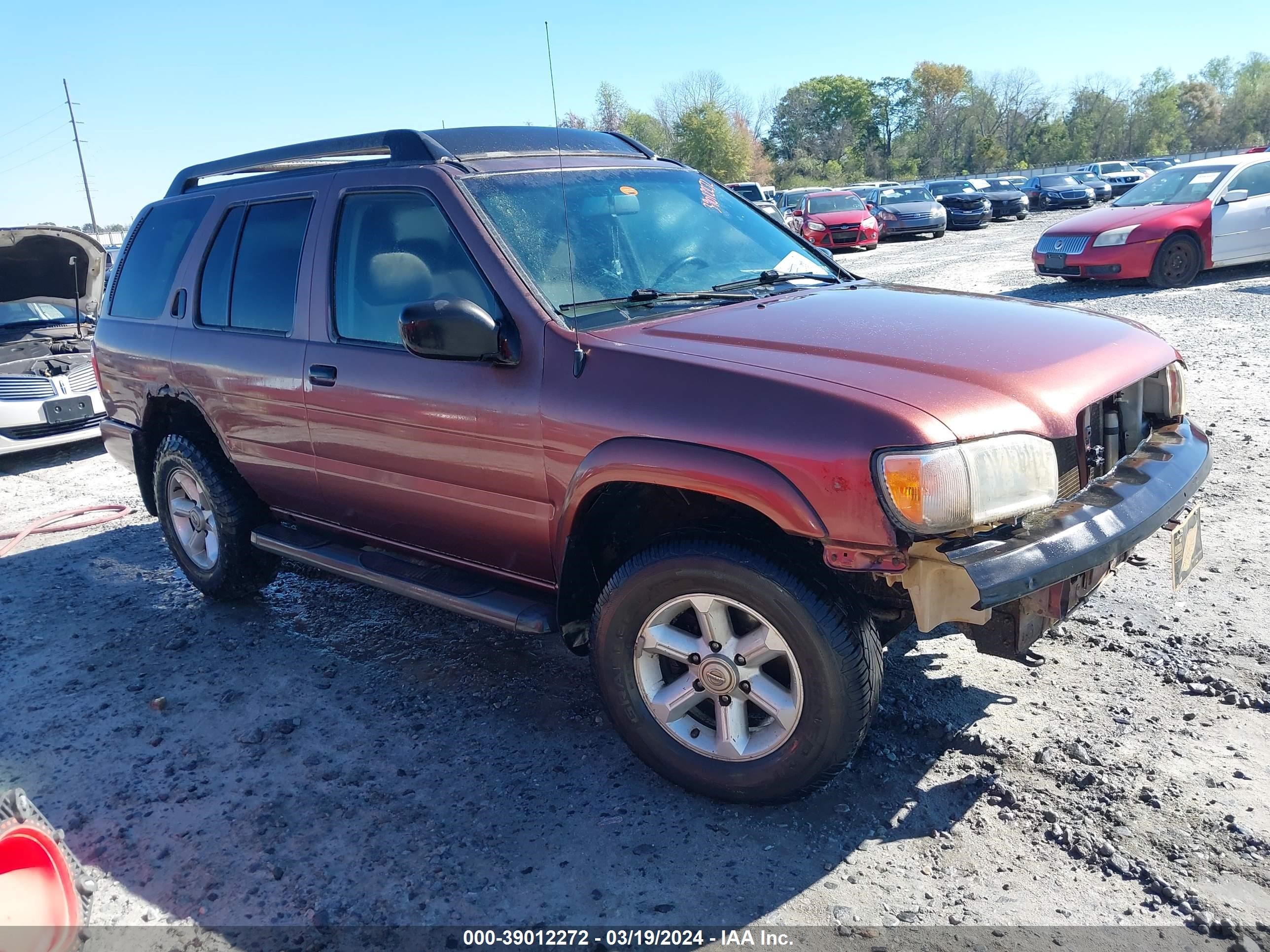 NISSAN PATHFINDER 2003 jn8dr09y43w807112