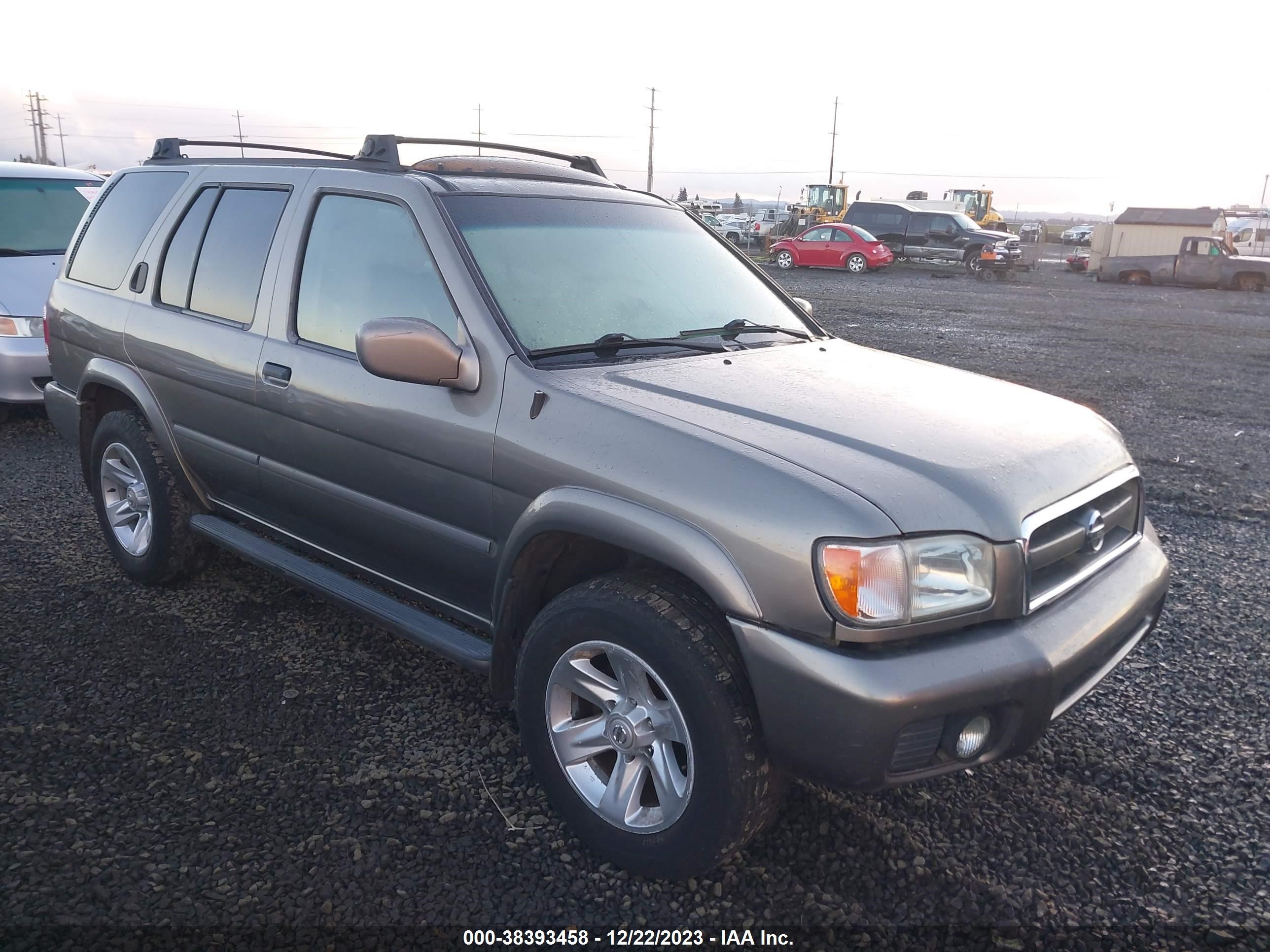 NISSAN PATHFINDER 2003 jn8dr09y43w817316