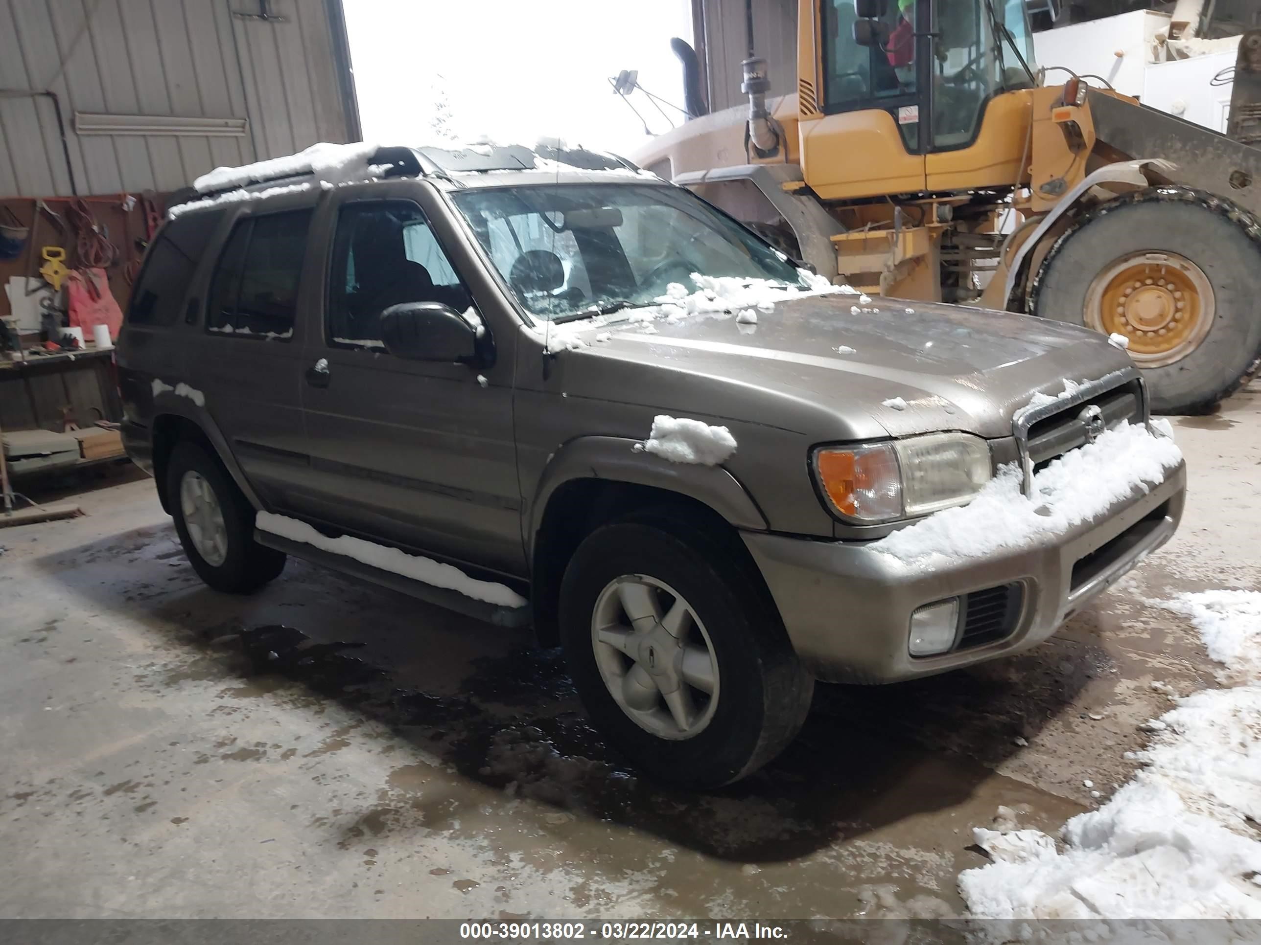 NISSAN PATHFINDER 2002 jn8dr09y52w701475