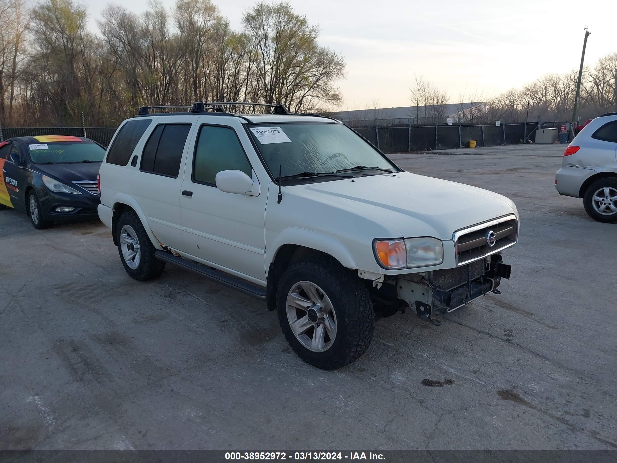 NISSAN PATHFINDER 2002 jn8dr09y52w714744