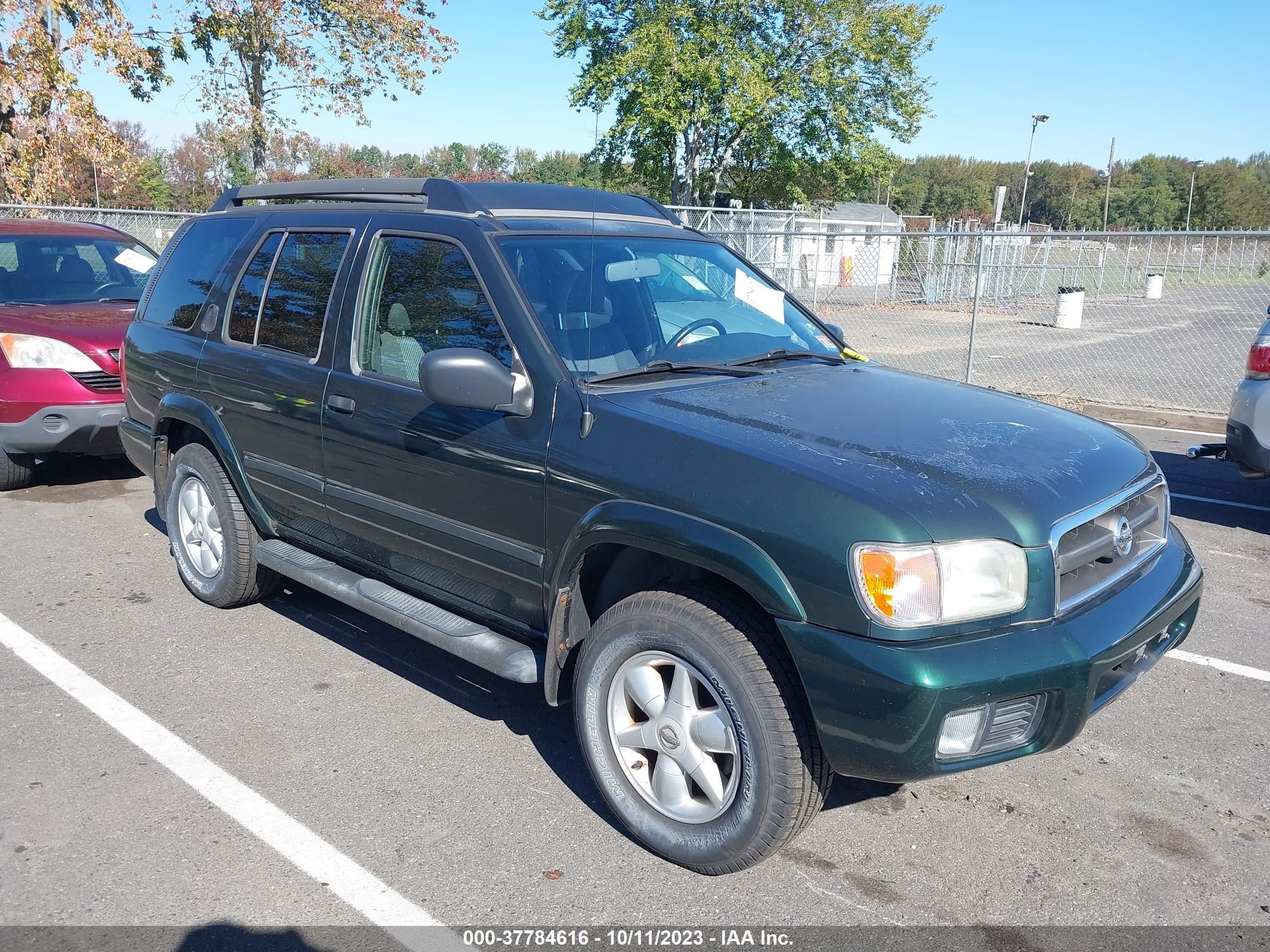 NISSAN PATHFINDER 2002 jn8dr09y52w742138