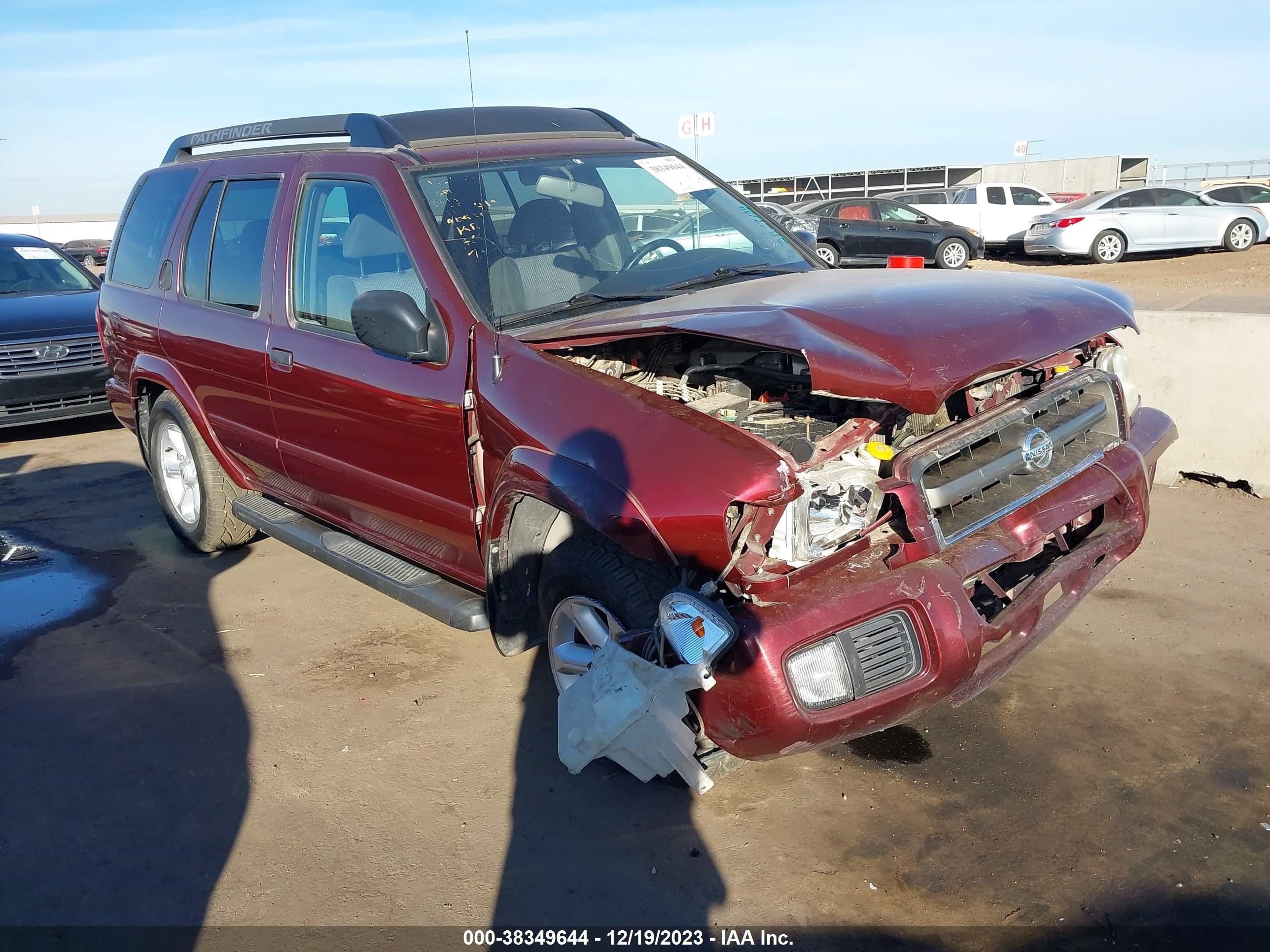 NISSAN PATHFINDER 2004 jn8dr09y64w905432