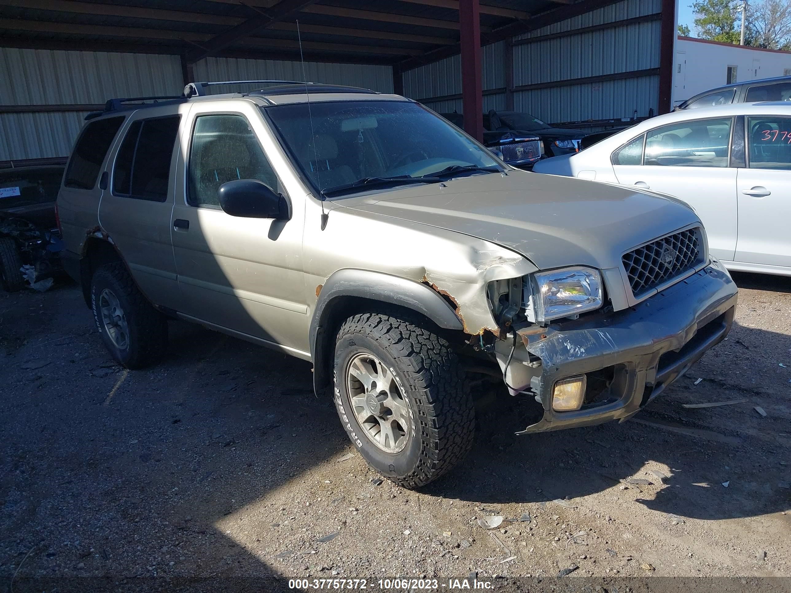 NISSAN PATHFINDER 2001 jn8dr09y71w601571