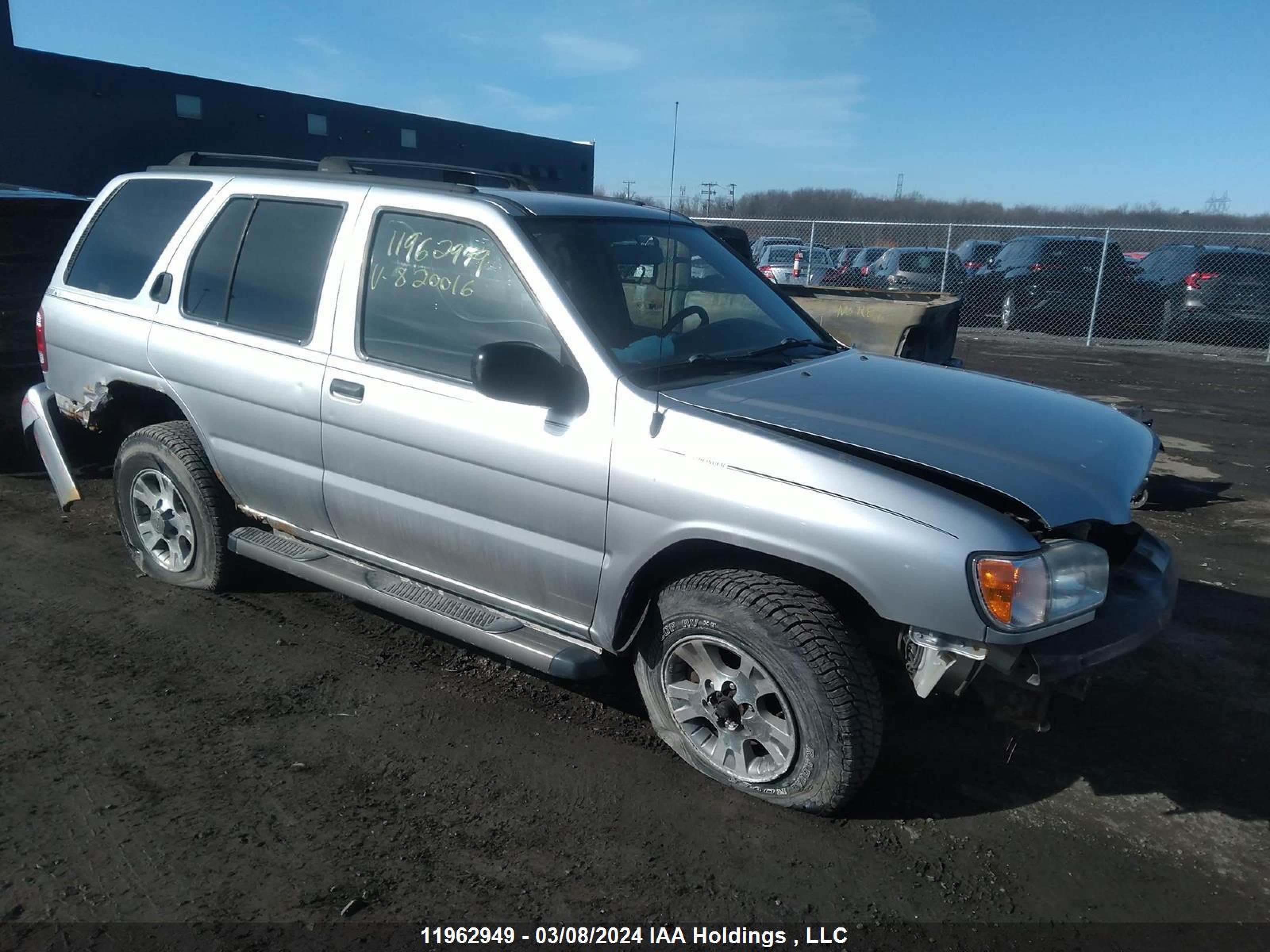 NISSAN PATHFINDER 2003 jn8dr09y73w820016