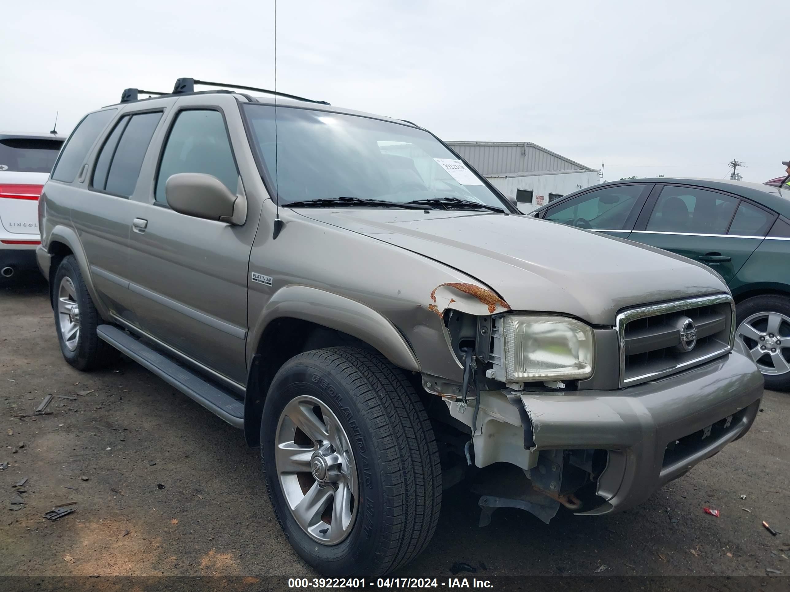 NISSAN PATHFINDER 2004 jn8dr09y74w920733