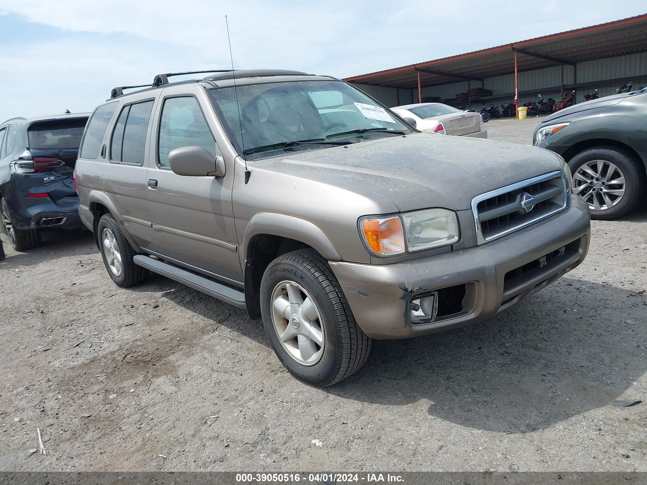 NISSAN PATHFINDER 2001 jn8dr09y81w578575