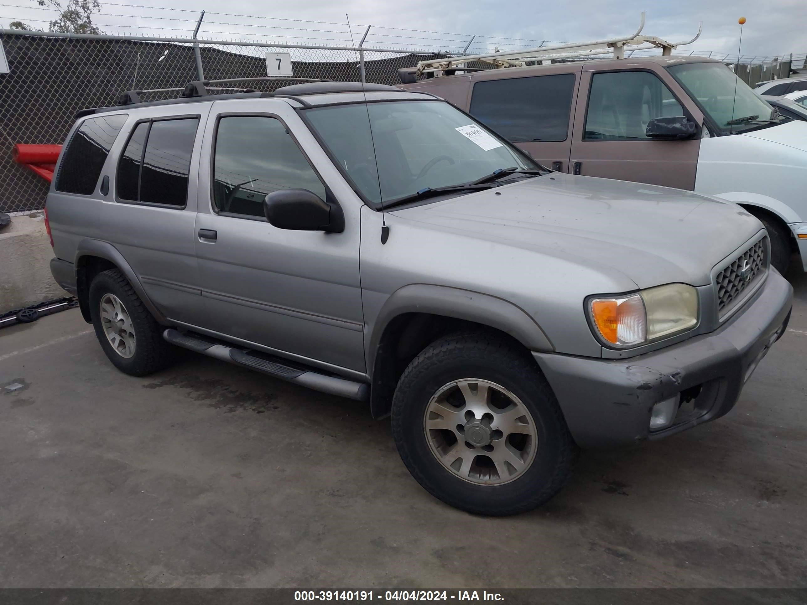 NISSAN PATHFINDER 2001 jn8dr09y91w599659