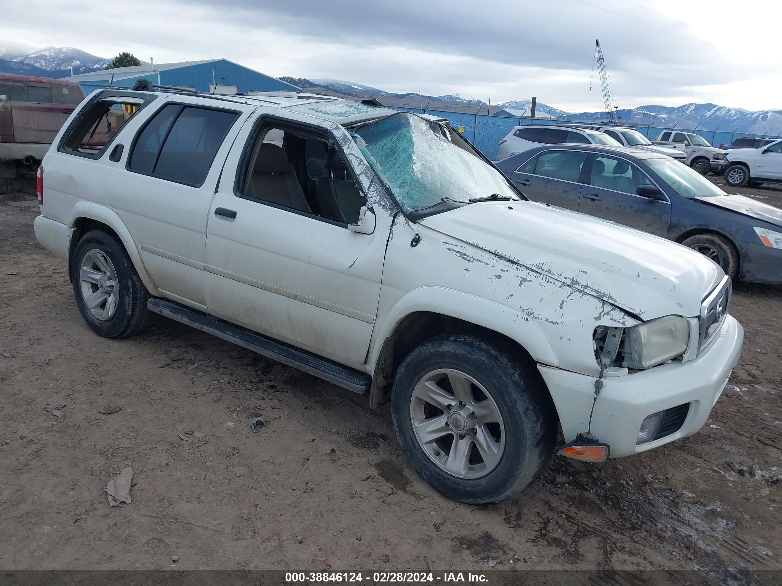 NISSAN PATHFINDER 2003 jn8dr09y93w834225