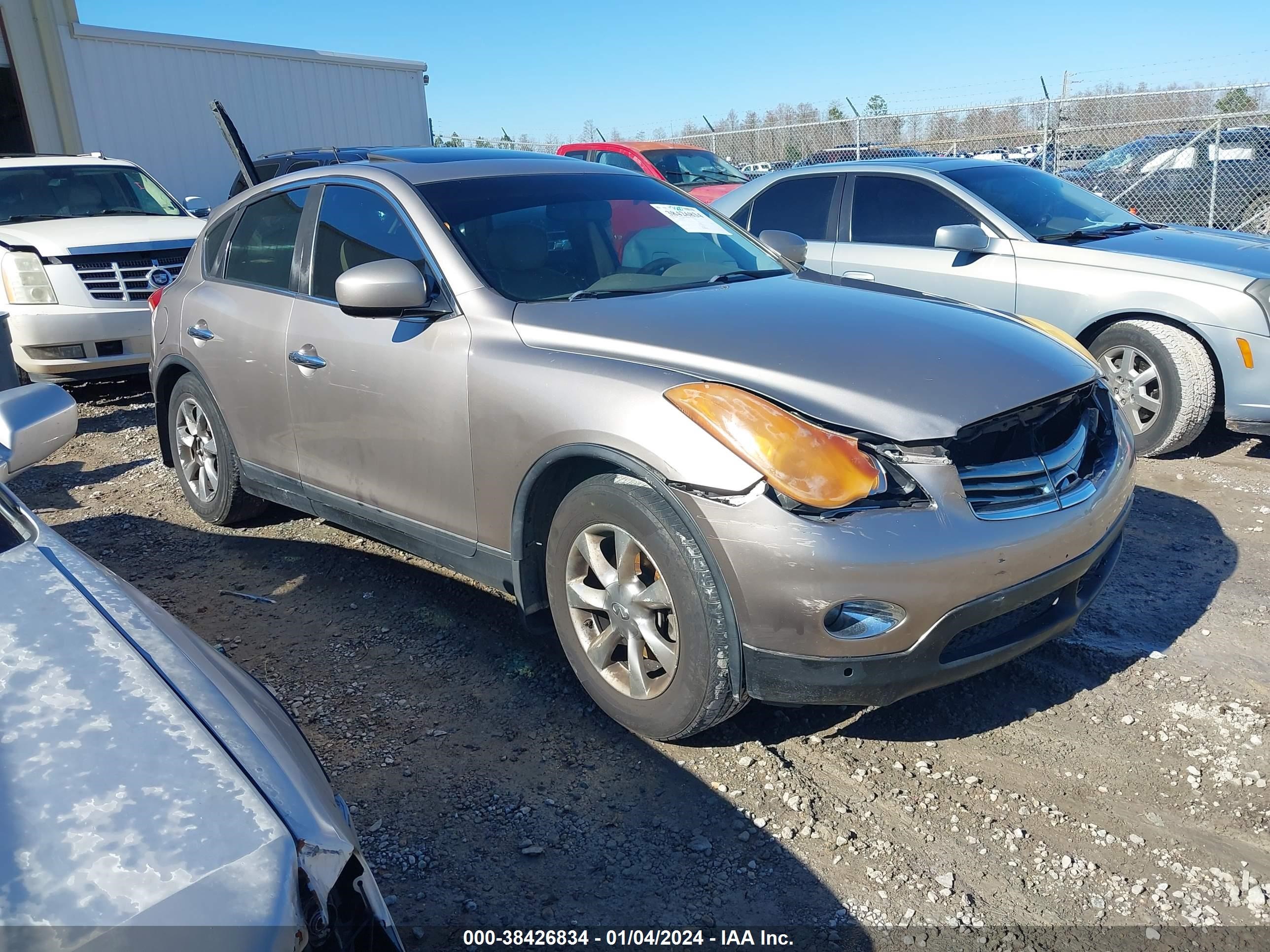 INFINITI EX 2008 jnkaj09e28m301713