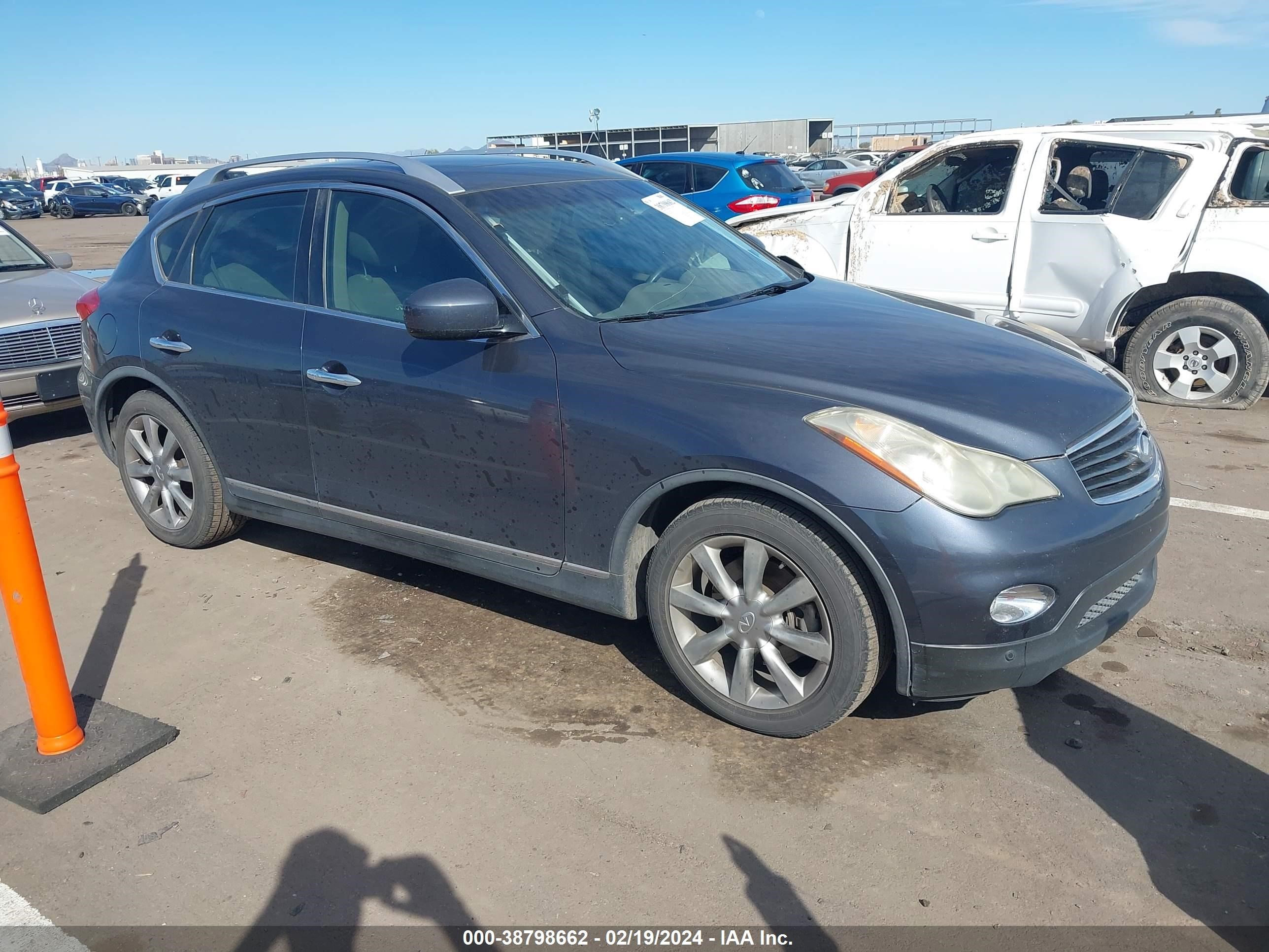 INFINITI EX 2008 jnkaj09e28m302165