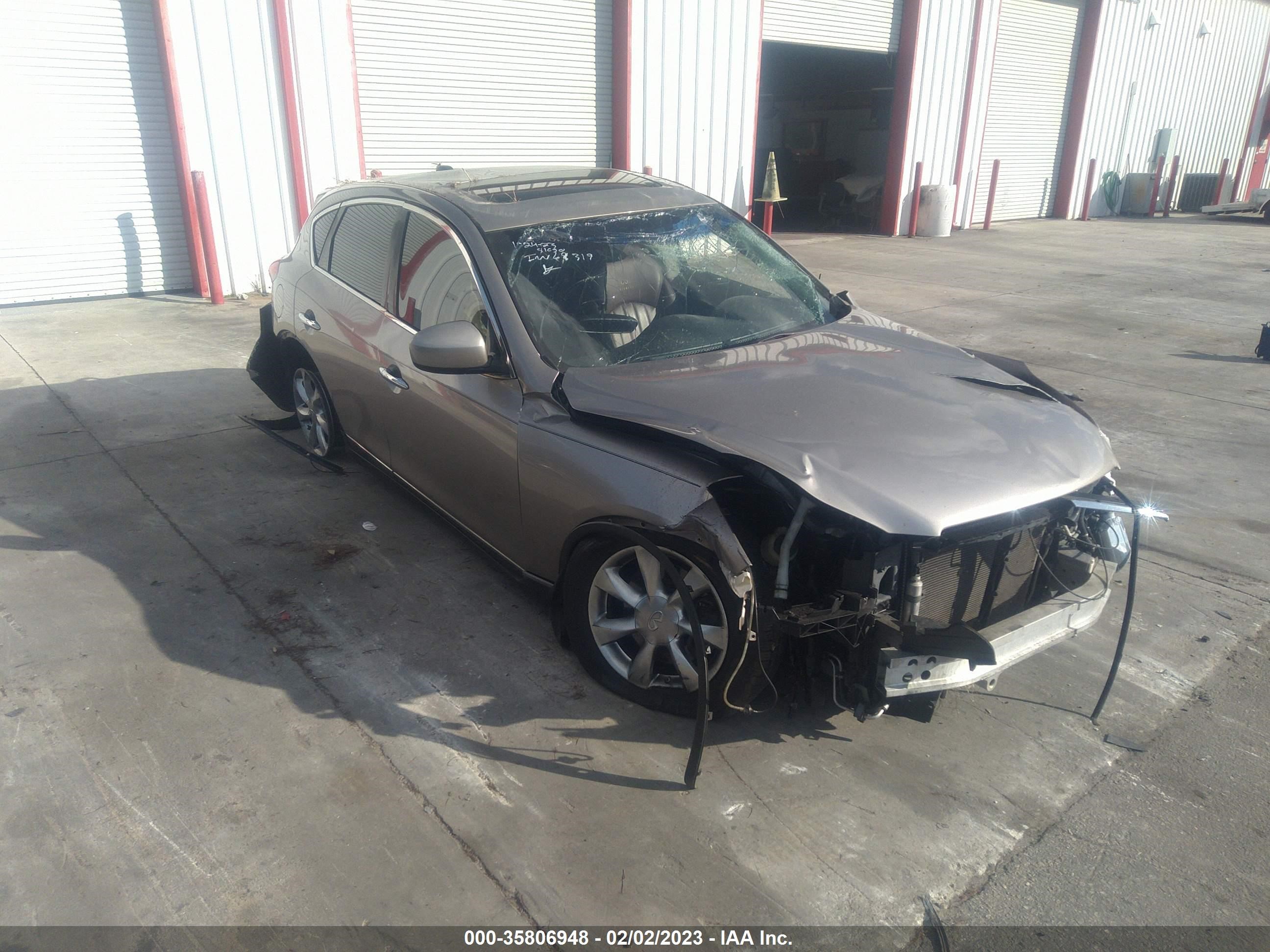 INFINITI EX 2008 jnkaj09e38m303311