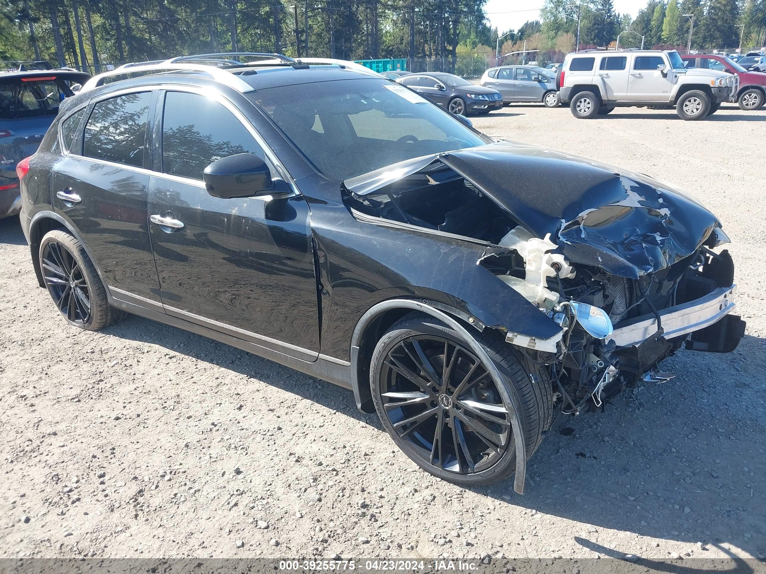 INFINITI EX 2009 jnkaj09e39m900850