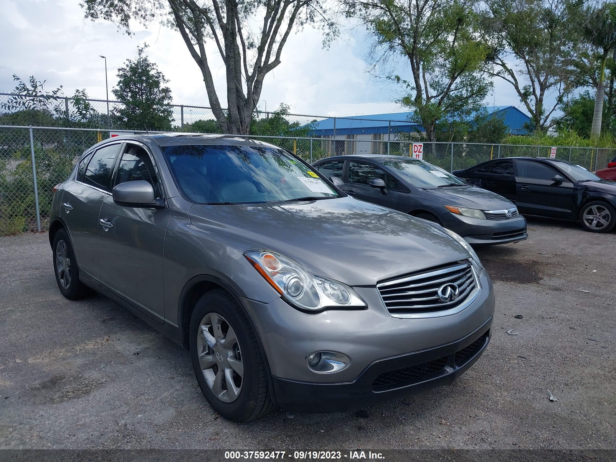 INFINITI EX 2008 jnkaj09e48m306783