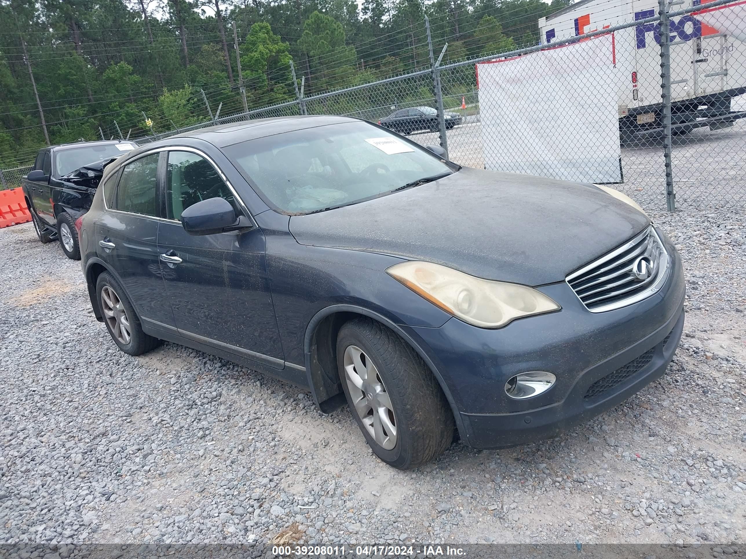 INFINITI EX 2008 jnkaj09e58m301253