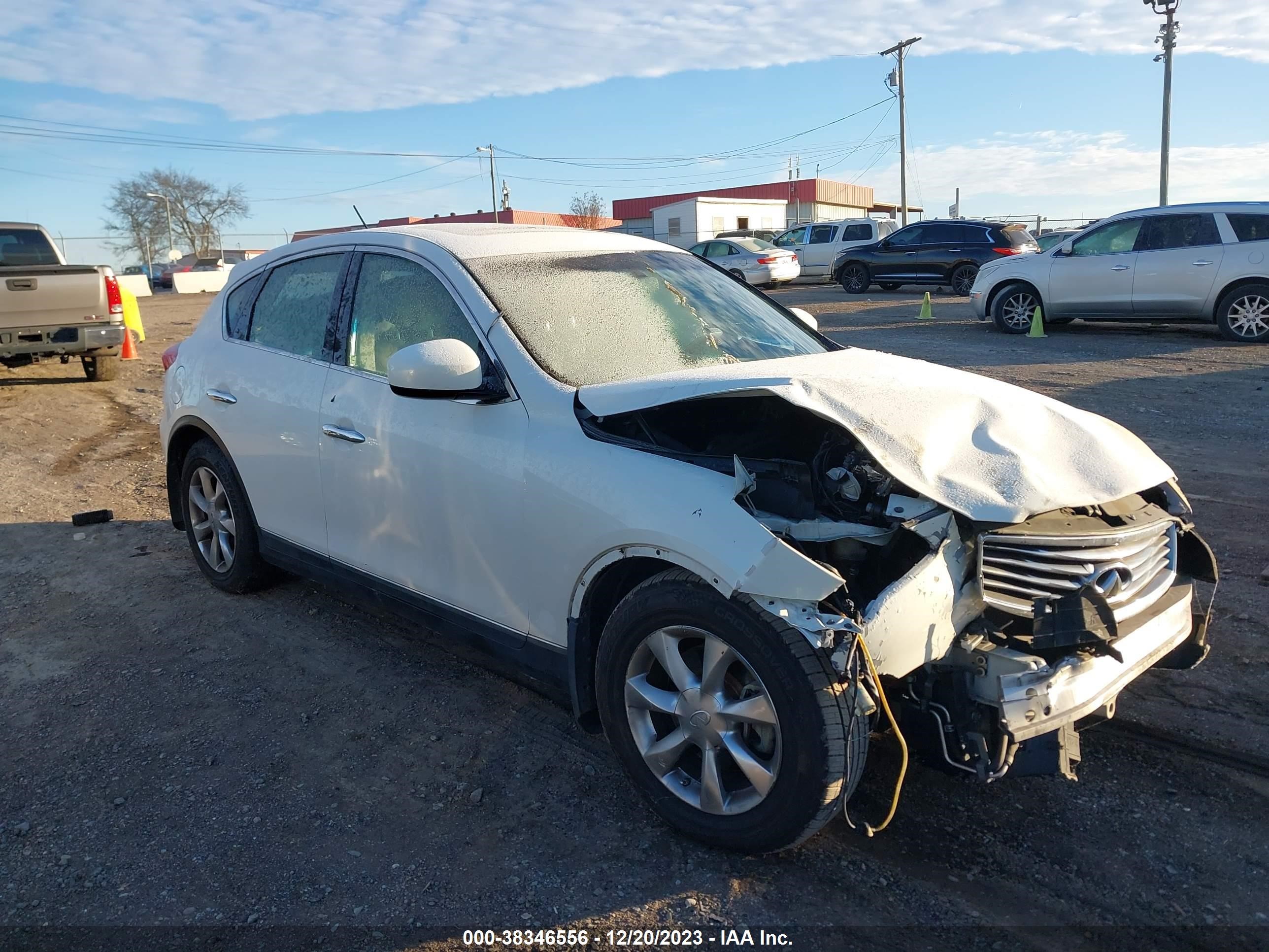 INFINITI EX 2008 jnkaj09e68m303609