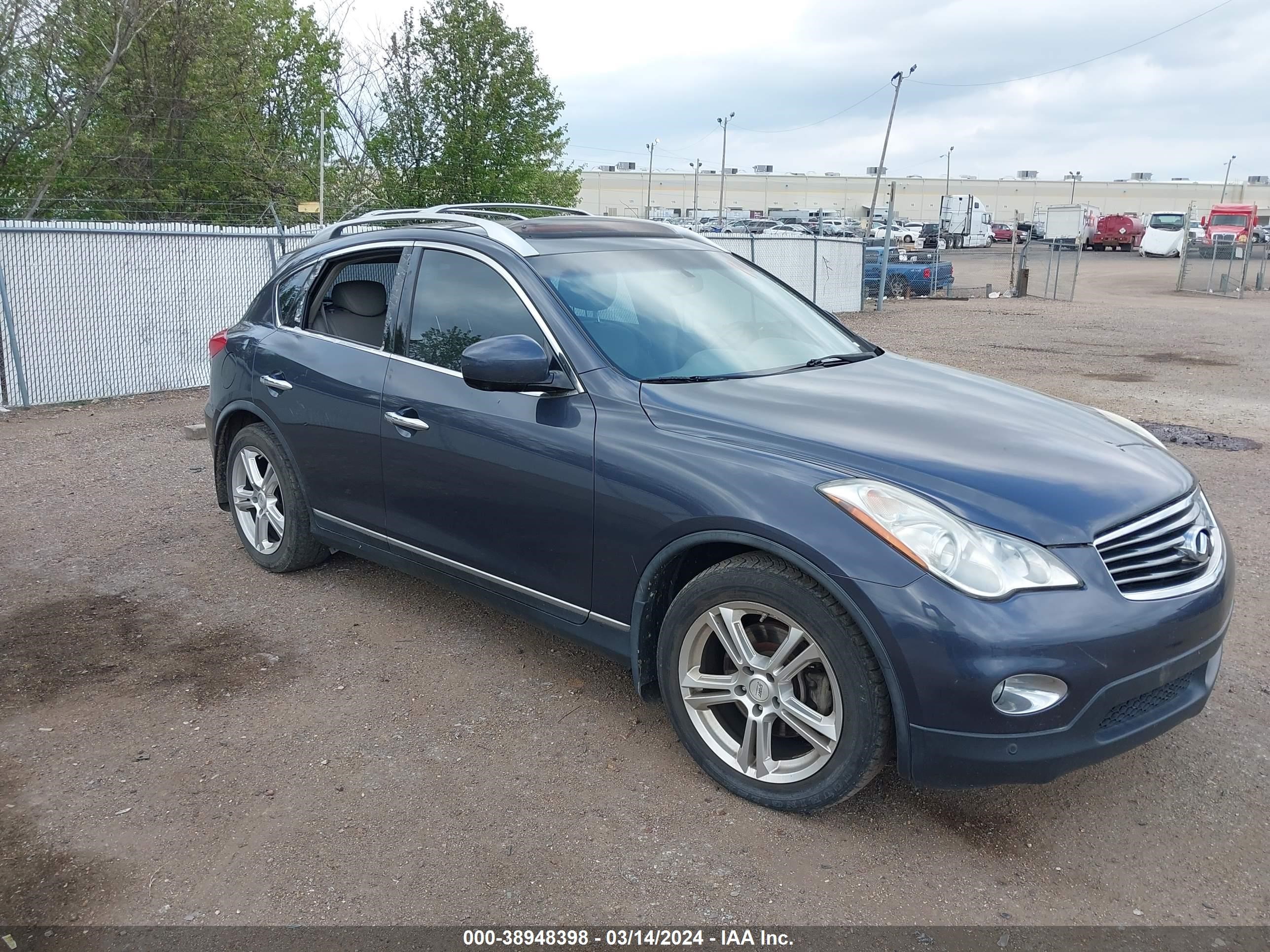 INFINITI EX 2009 jnkaj09e69m900471