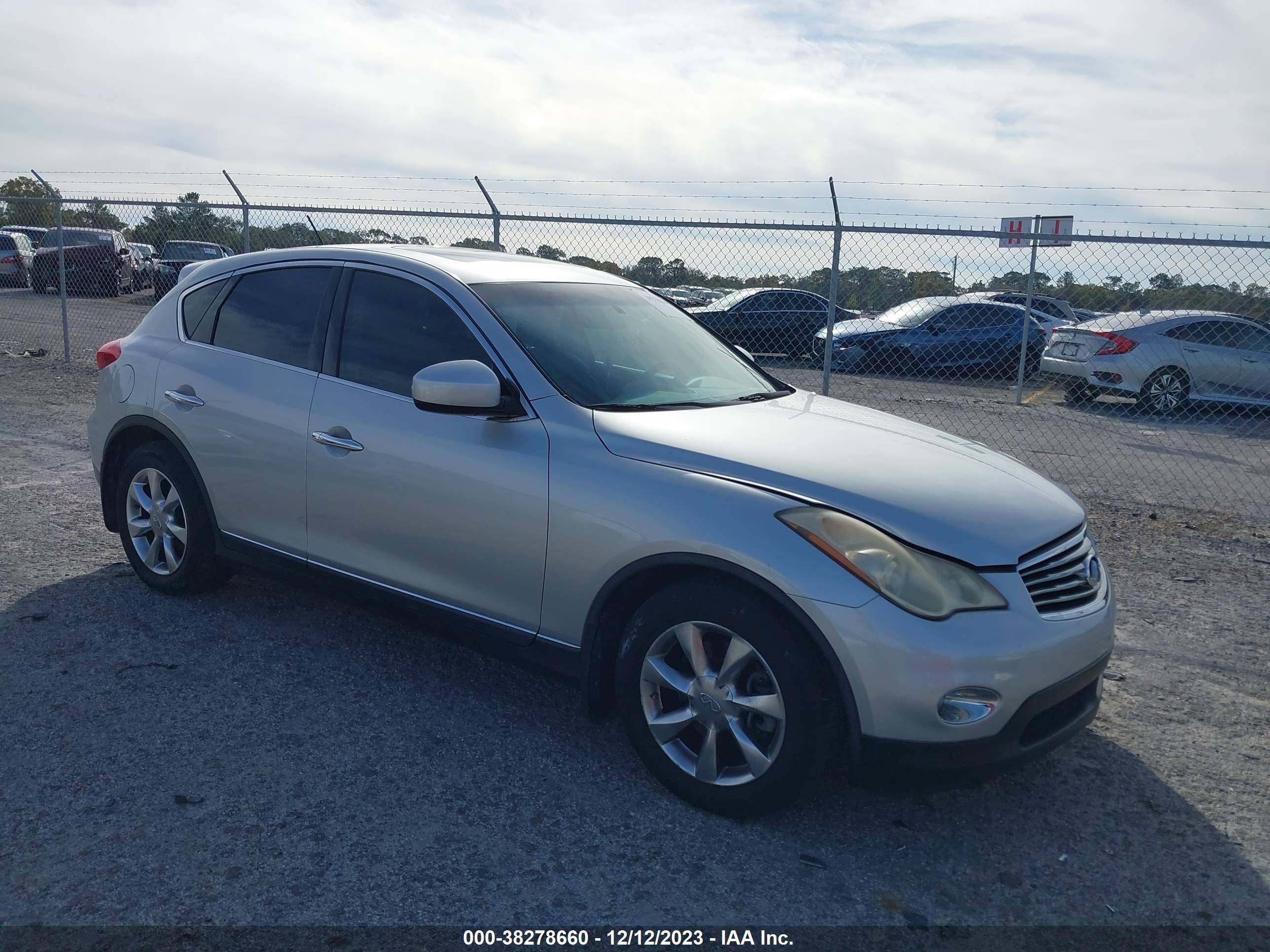 INFINITI EX 2008 jnkaj09e78m303473