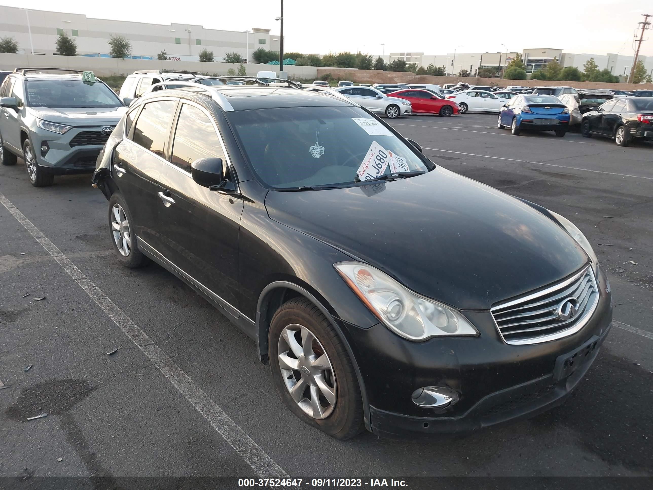 INFINITI EX 2008 jnkaj09e88m302493