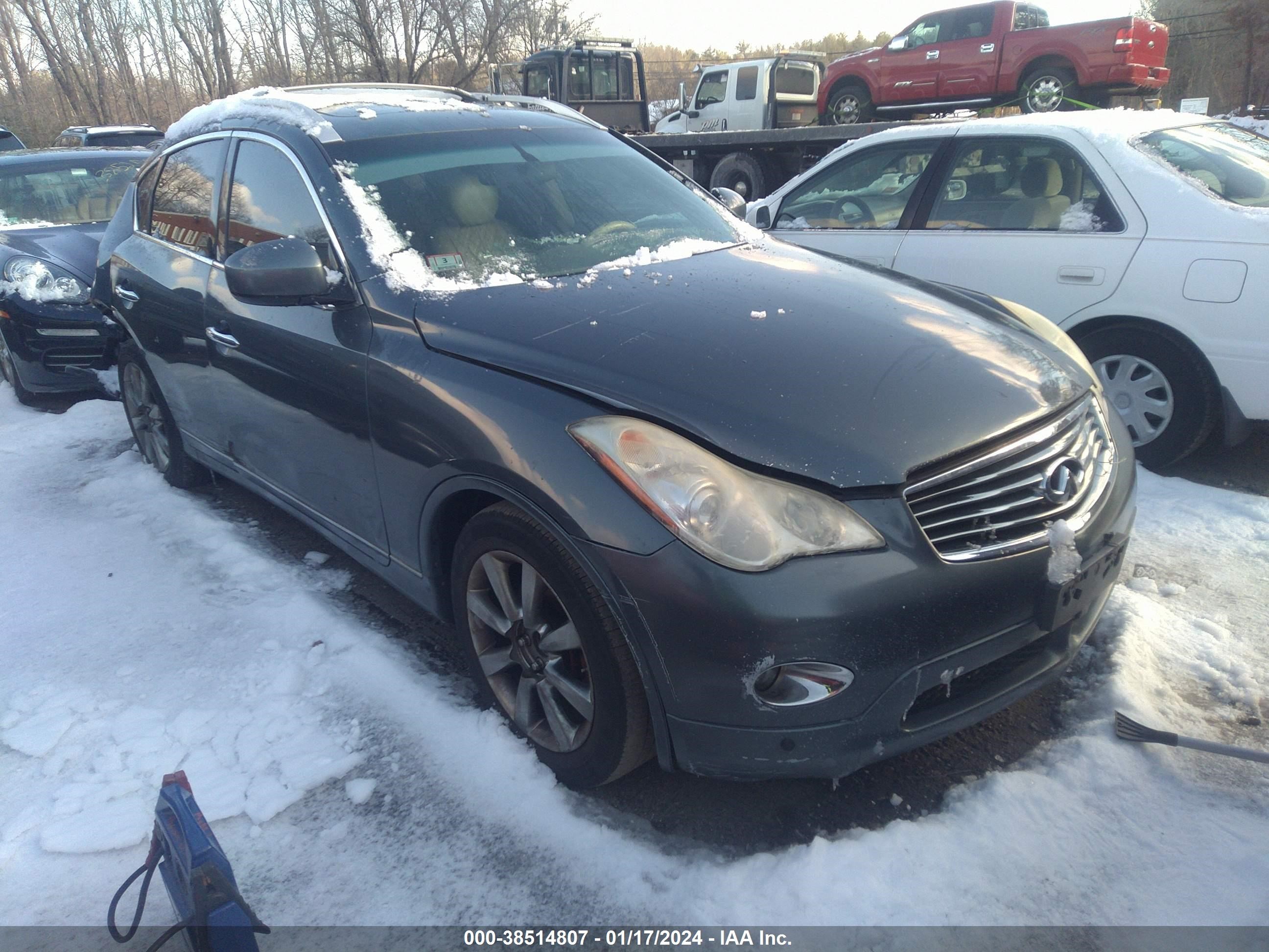 INFINITI EX 2008 jnkaj09e88m305006