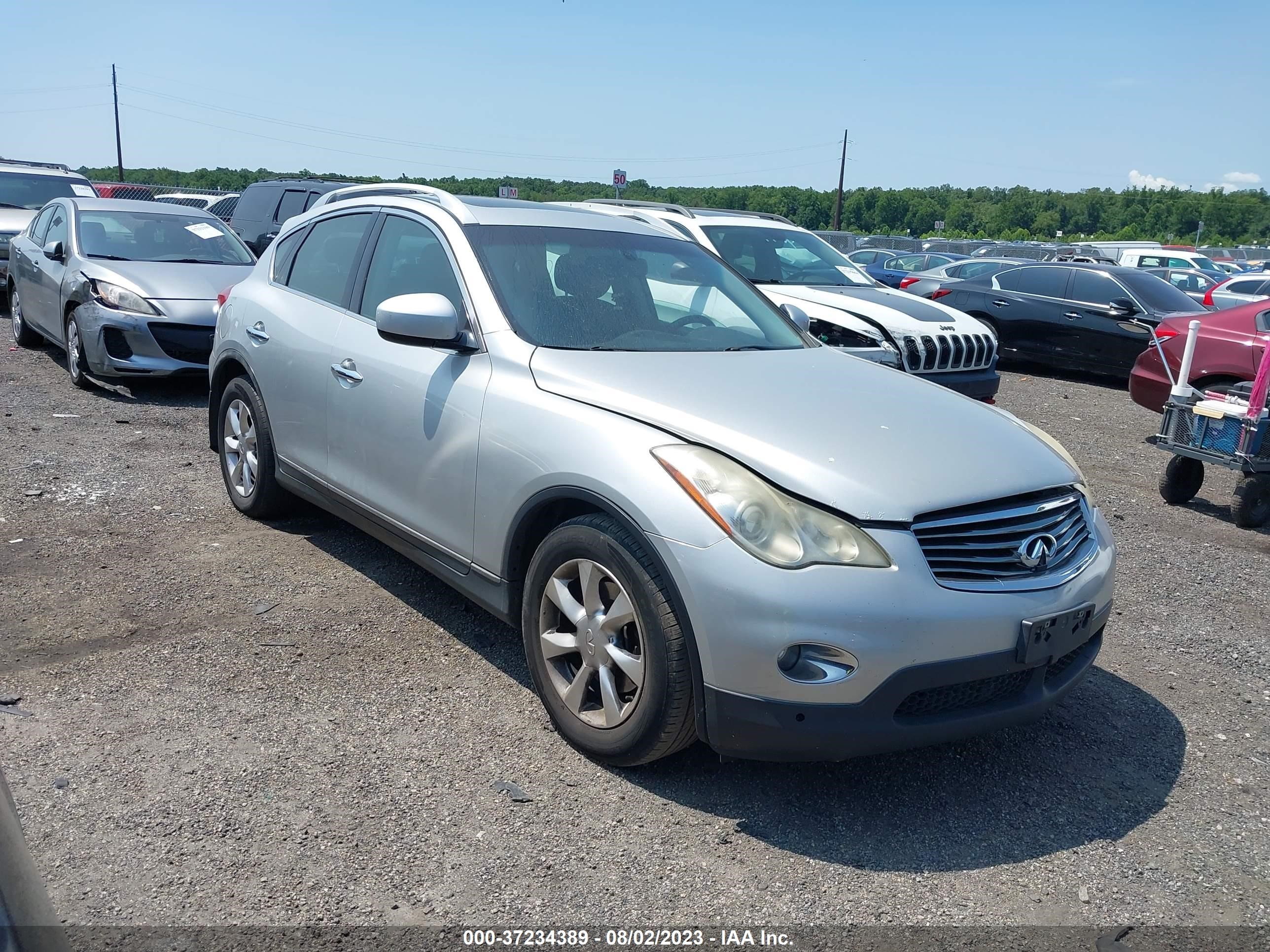 INFINITI EX 2008 jnkaj09e98m304480