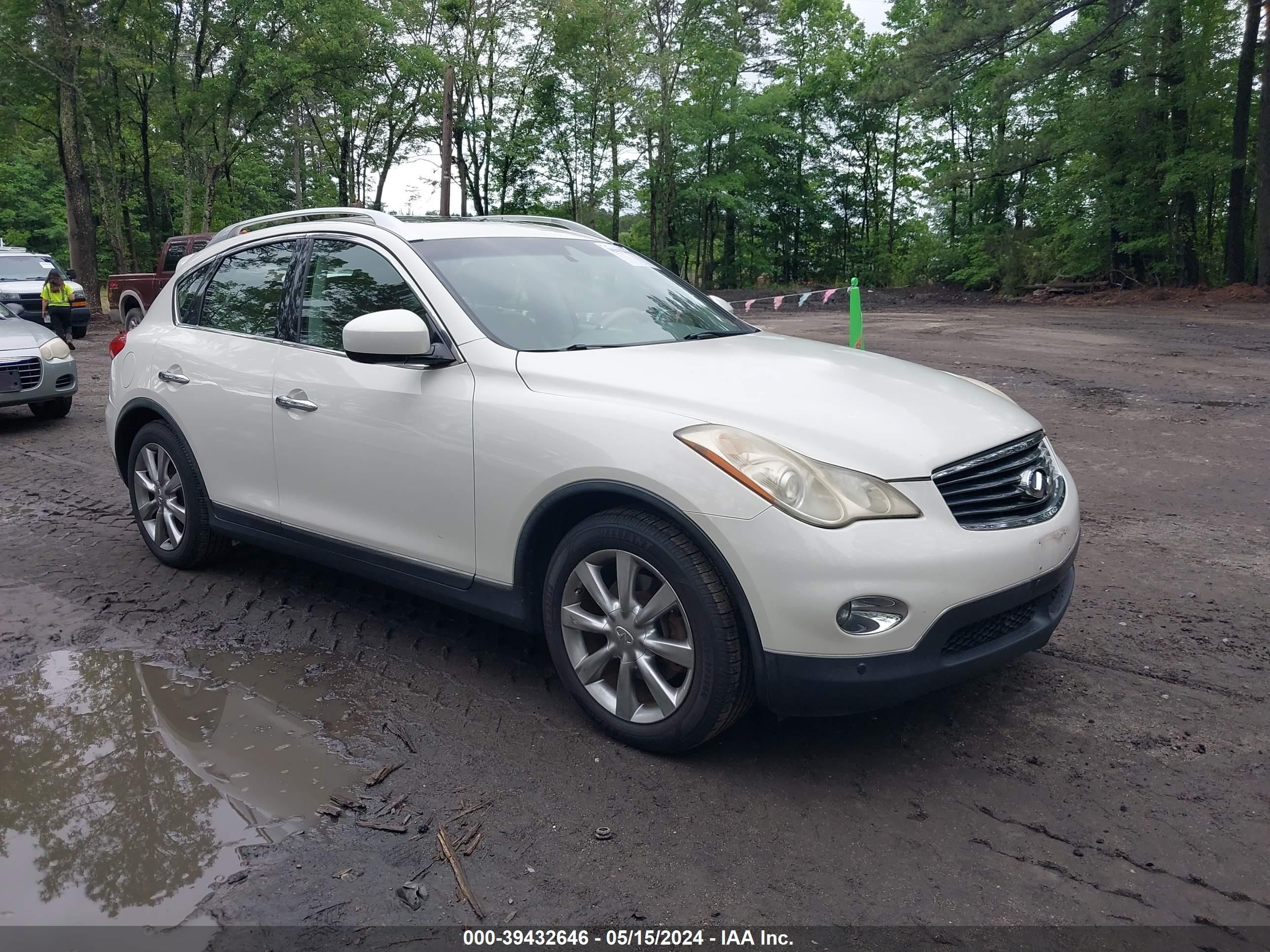 INFINITI EX 2008 jnkaj09f08m356265