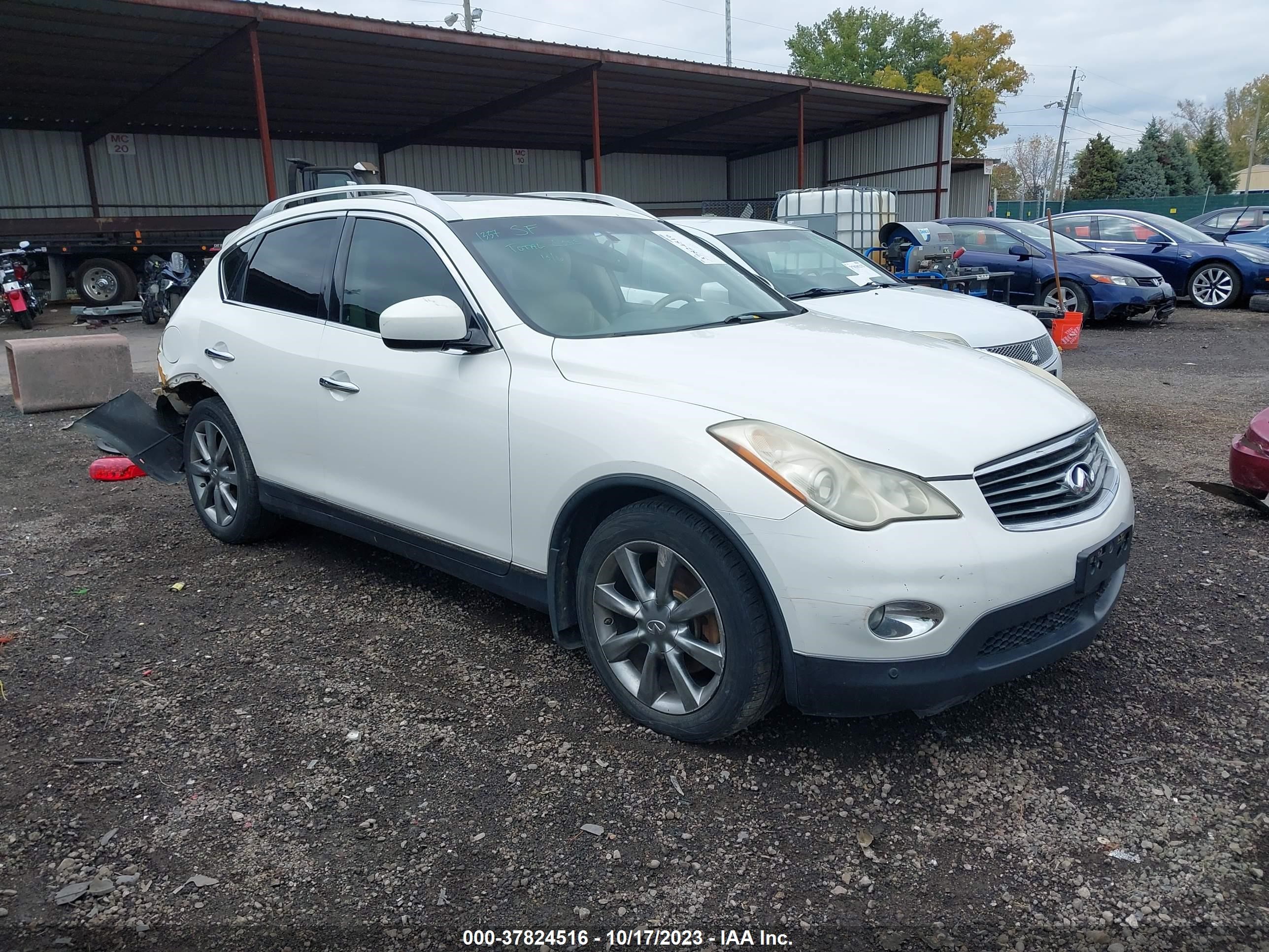 INFINITI EX 2008 jnkaj09f08m359828