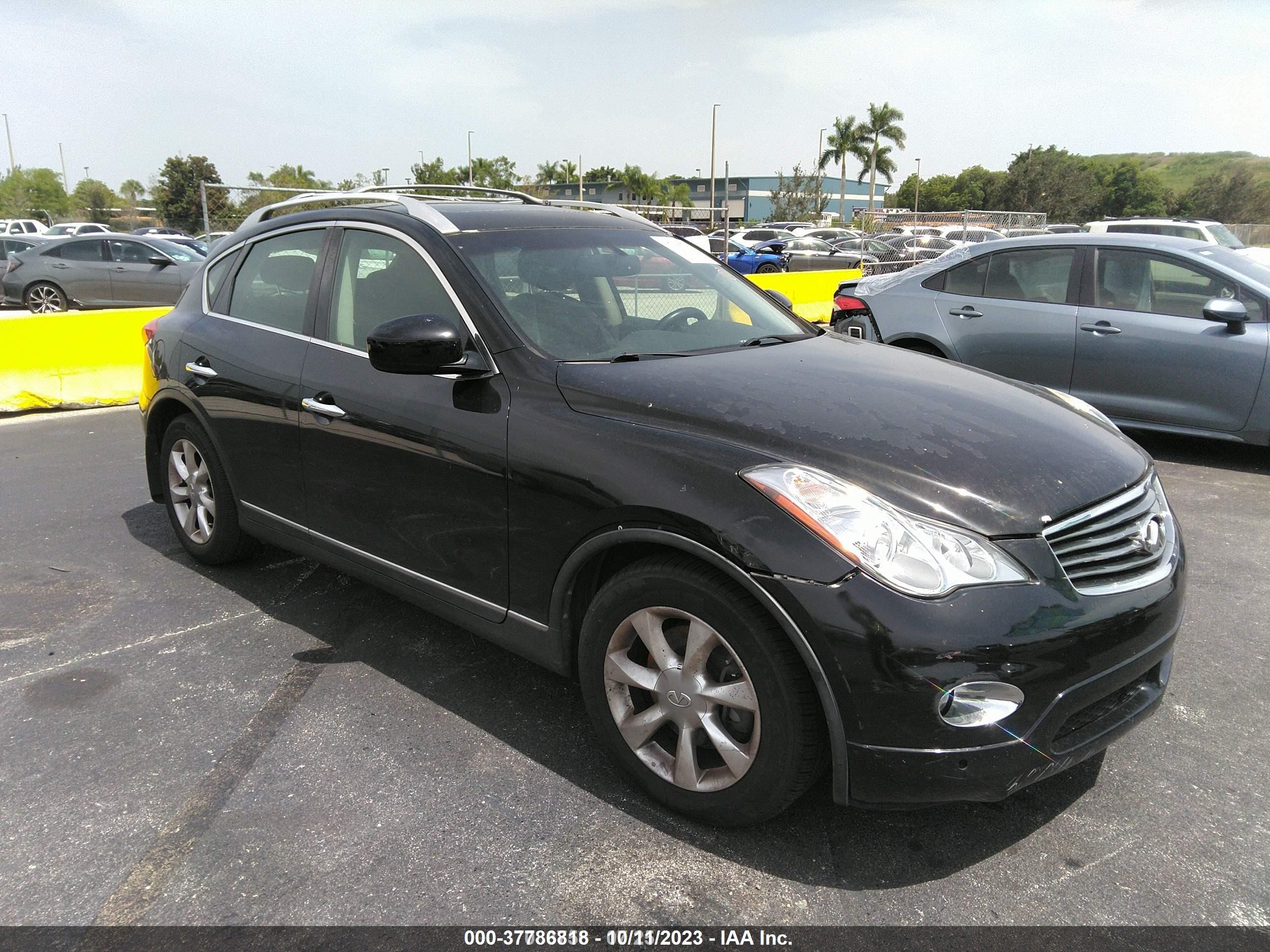 INFINITI EX 2008 jnkaj09f28m359300