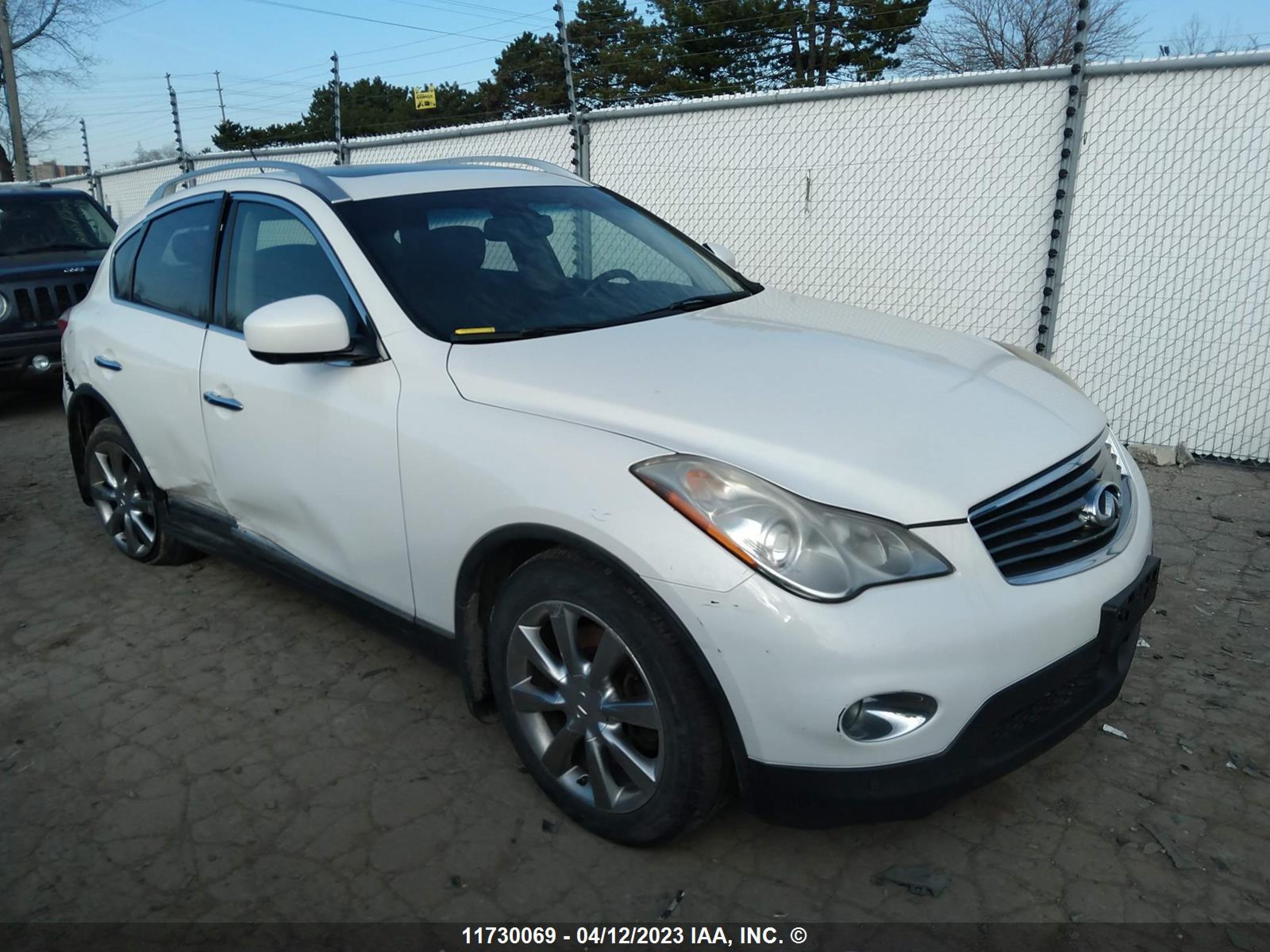 INFINITI EX 2009 jnkaj09f29m950597