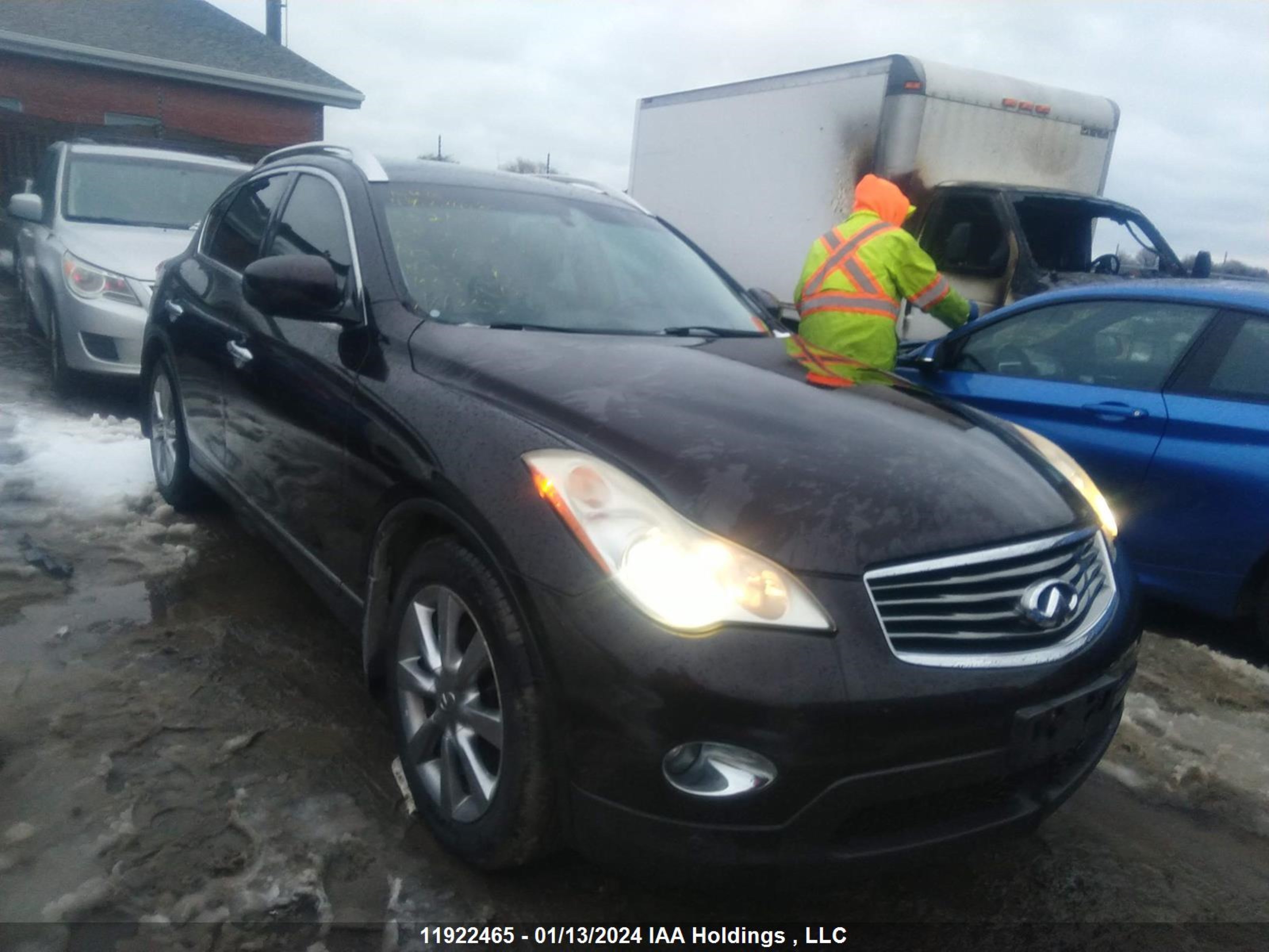 INFINITI EX 2008 jnkaj09f38m352128