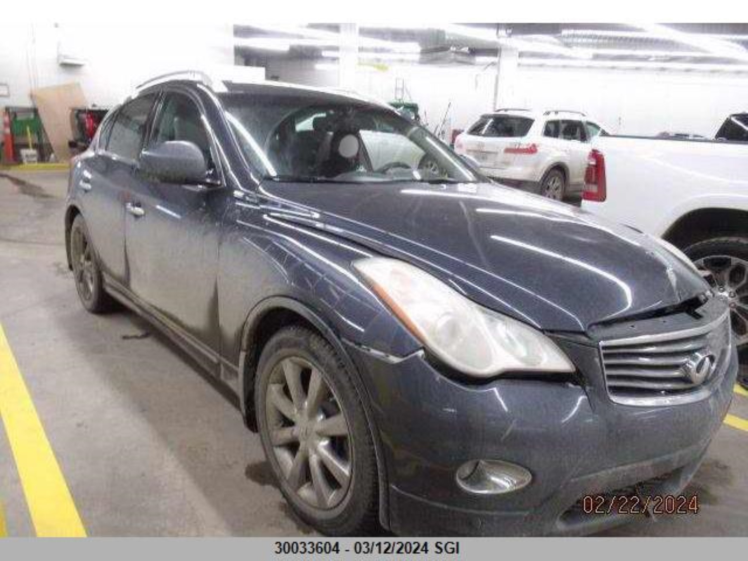 INFINITI EX 2008 jnkaj09f58m355743