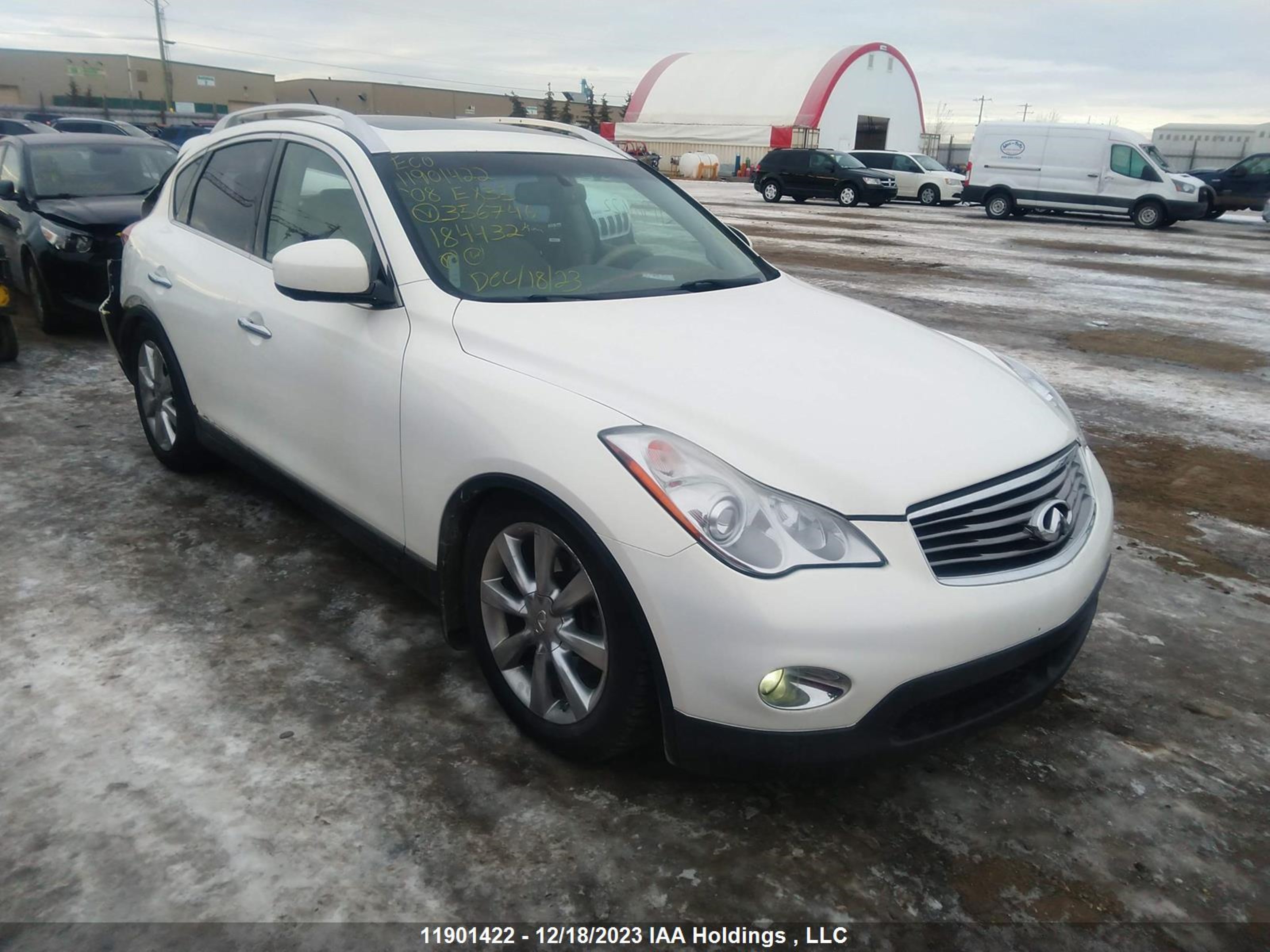 INFINITI EX 2008 jnkaj09f58m356746