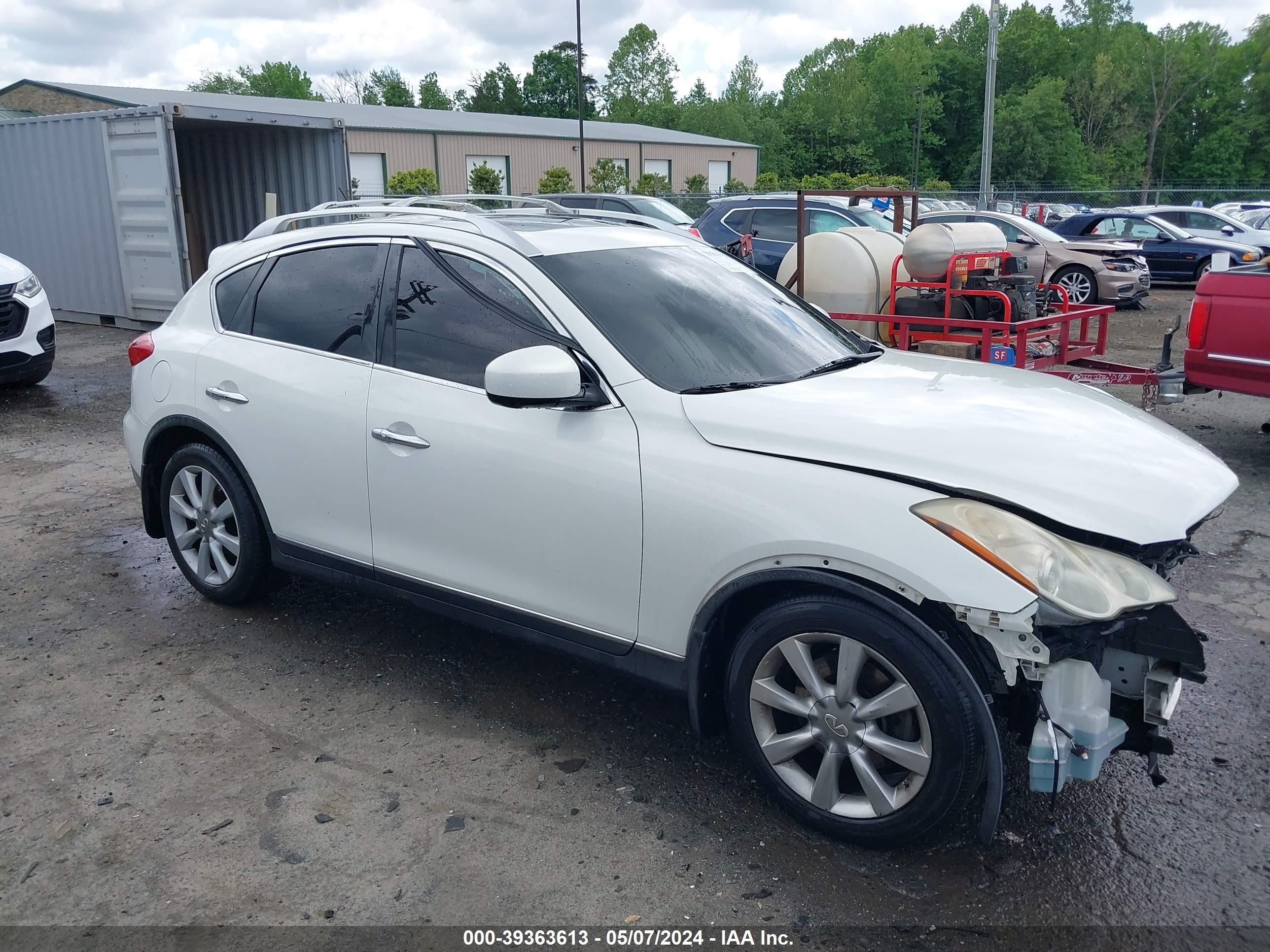 INFINITI EX 2008 jnkaj09f58m360523