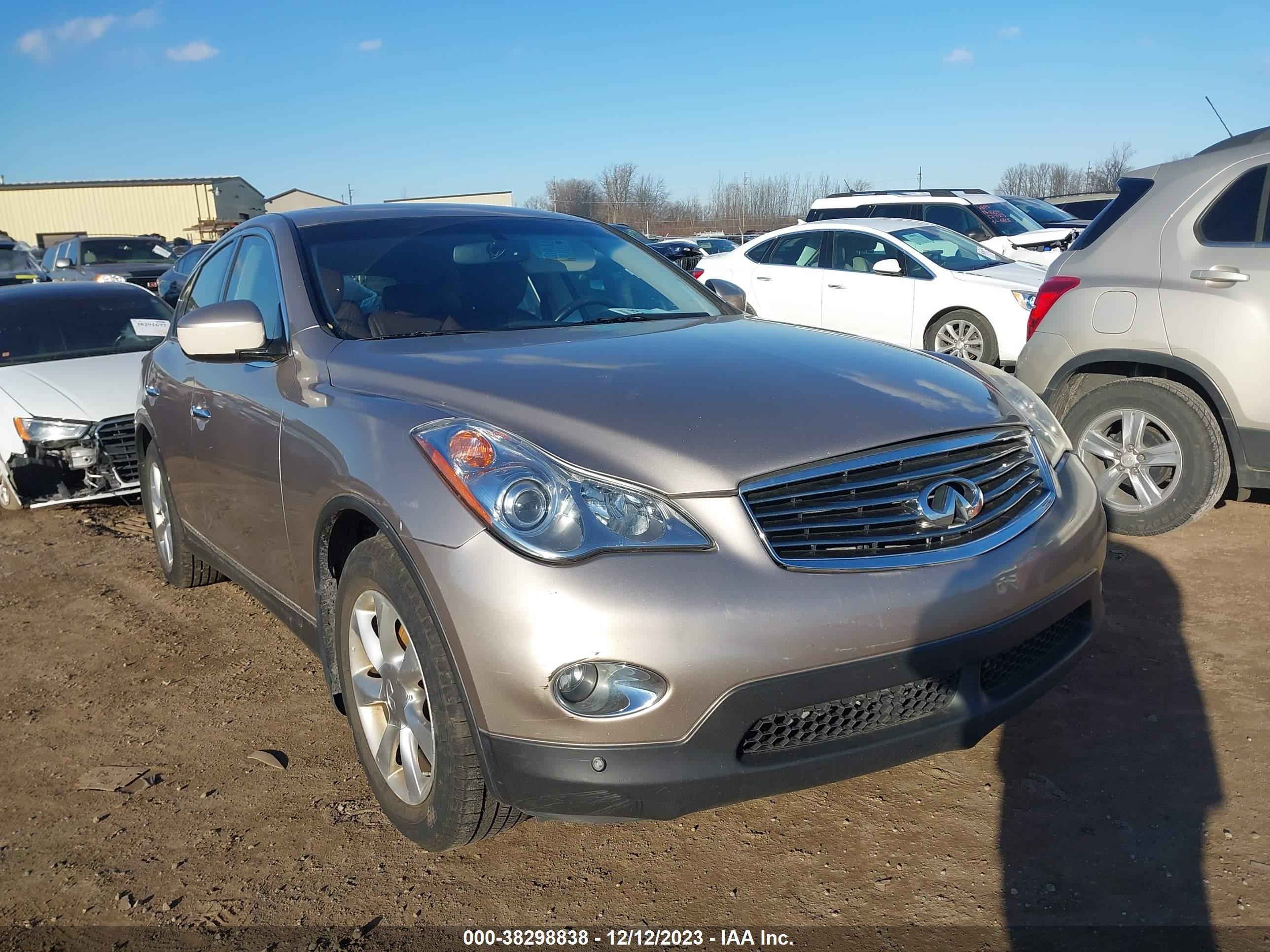 INFINITI EX 2008 jnkaj09f68m353564