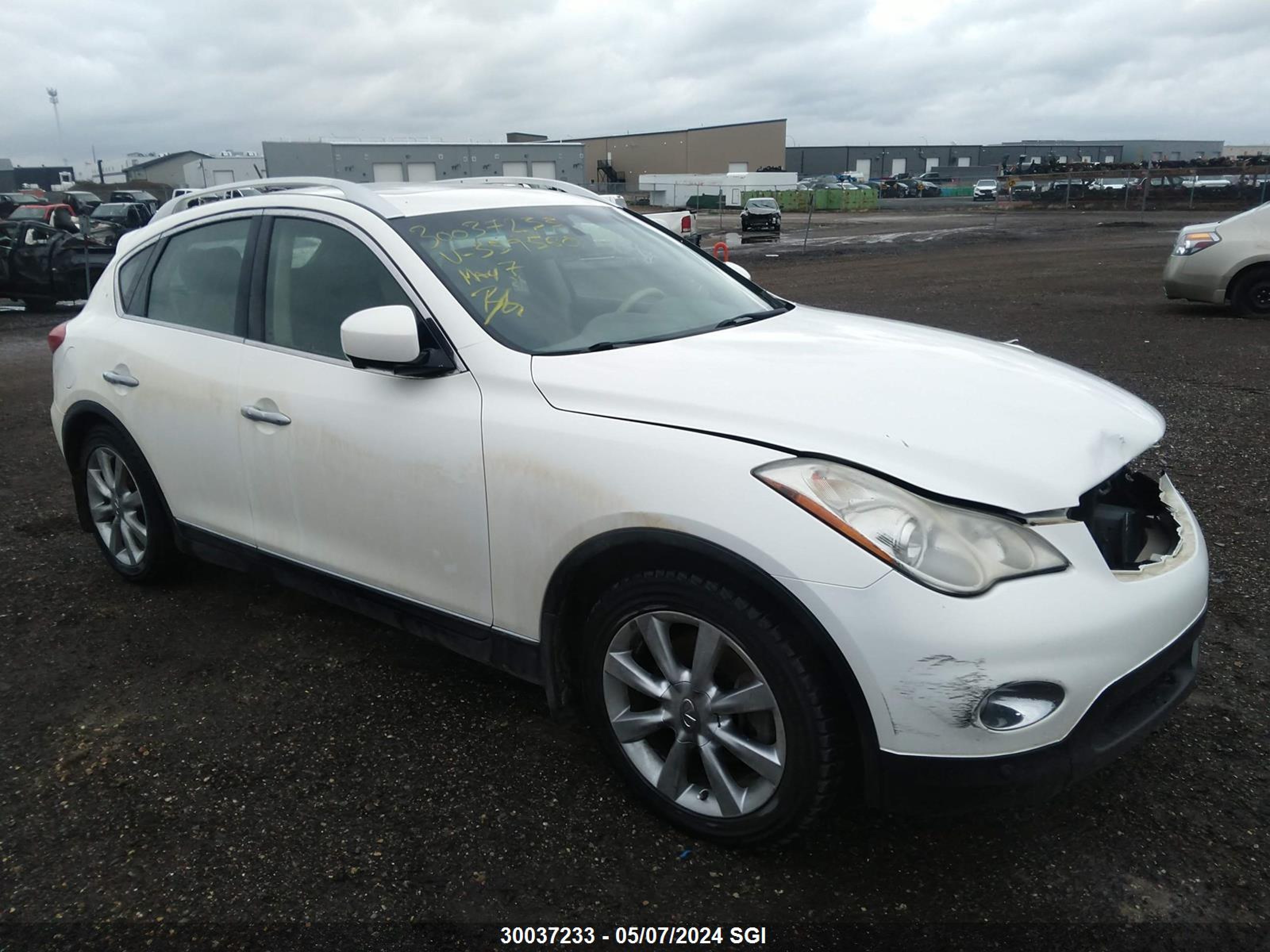 INFINITI EX 2008 jnkaj09f68m359560