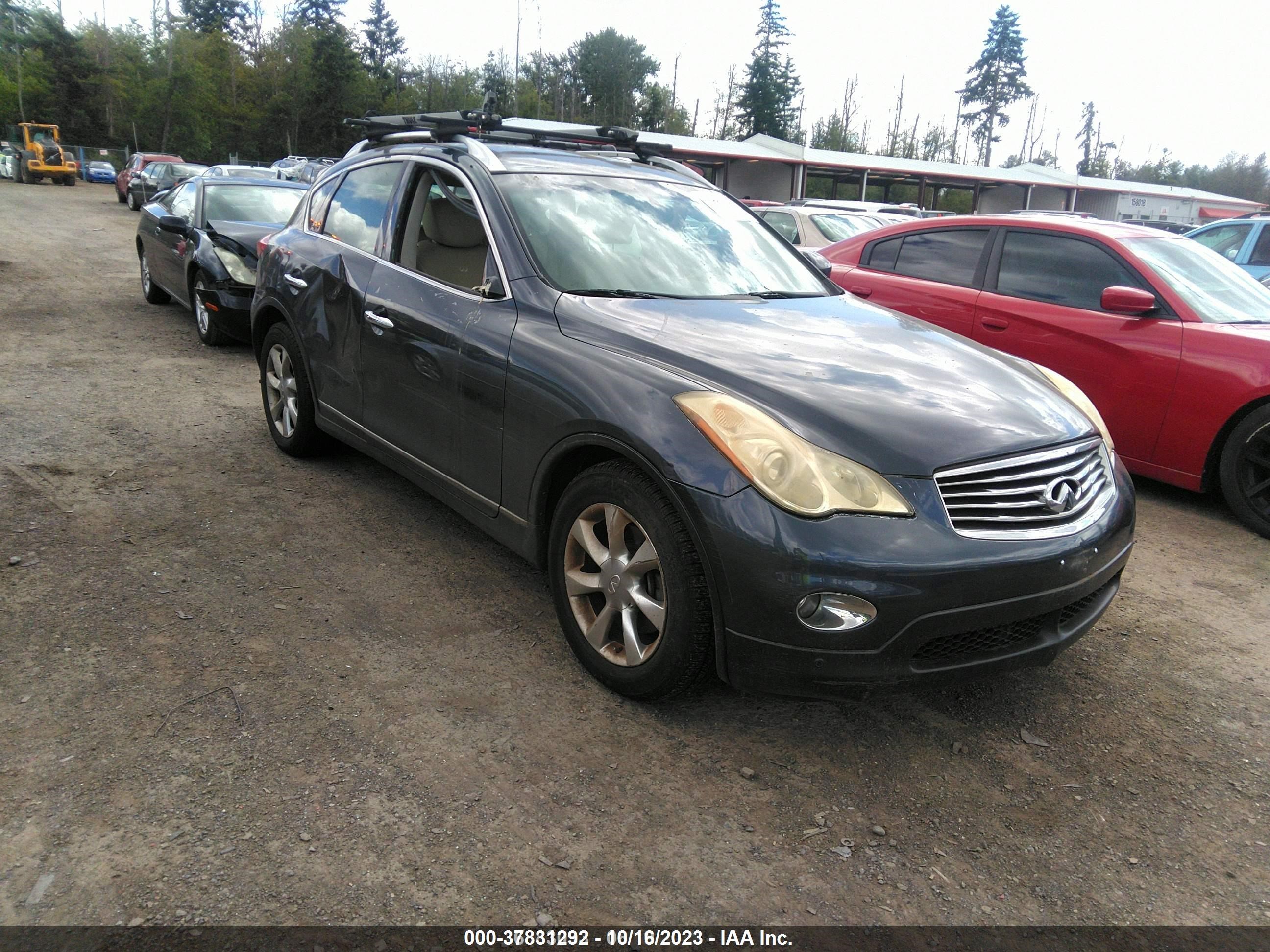 INFINITI EX 2008 jnkaj09f78m355758