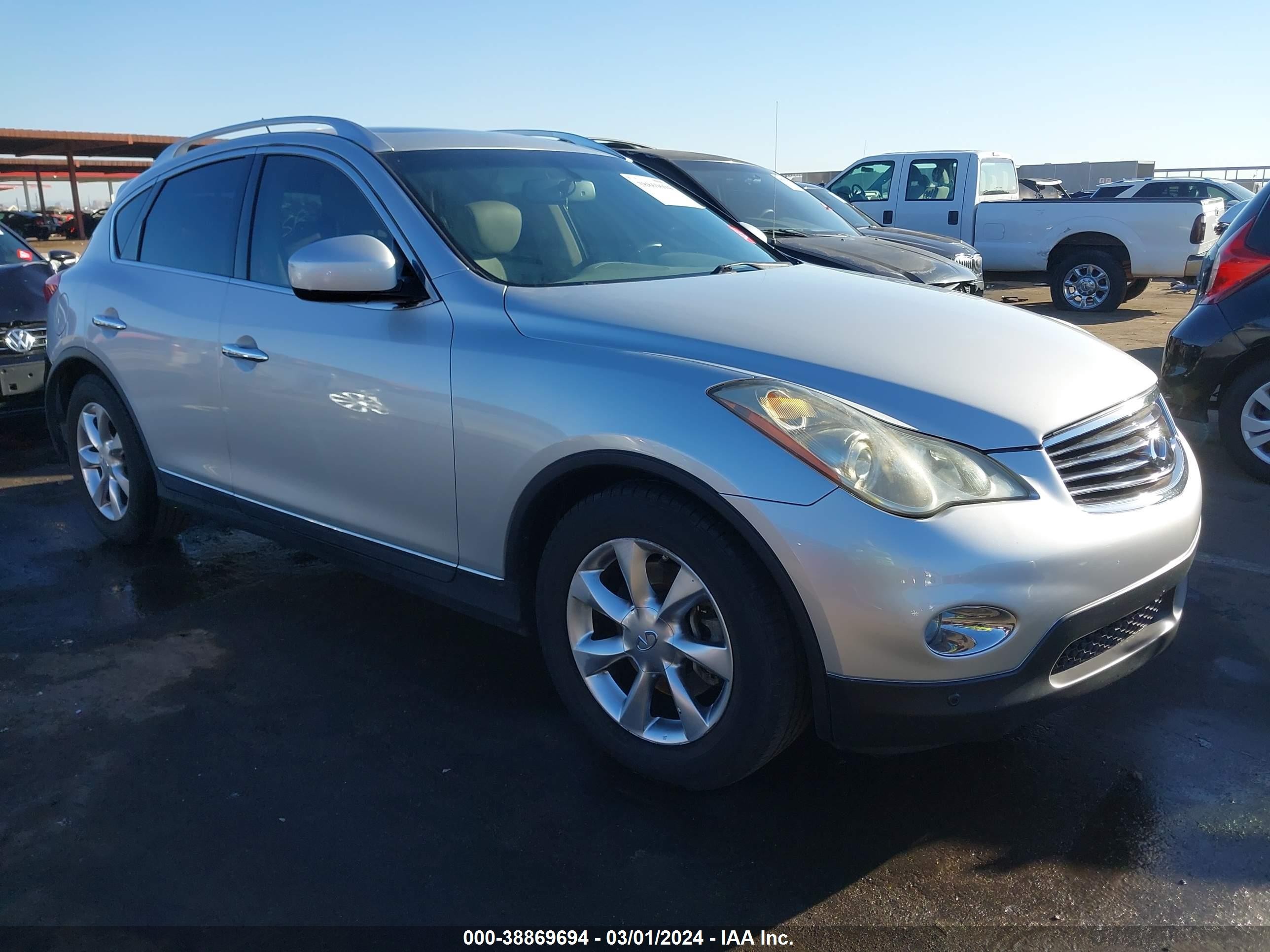 INFINITI EX 2008 jnkaj09f78m361169