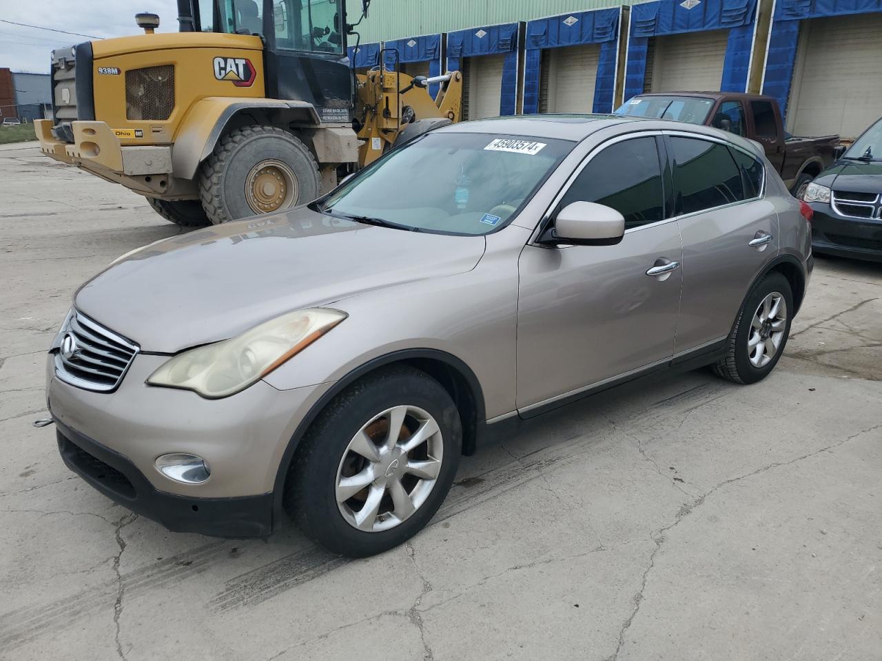 INFINITI EX 2008 jnkaj09f88m354215