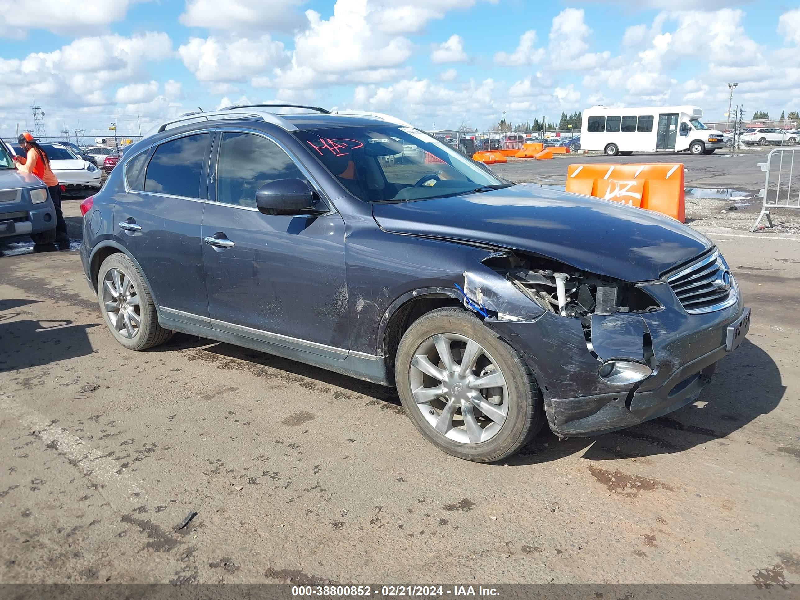 INFINITI EX 2008 jnkaj09f88m361813