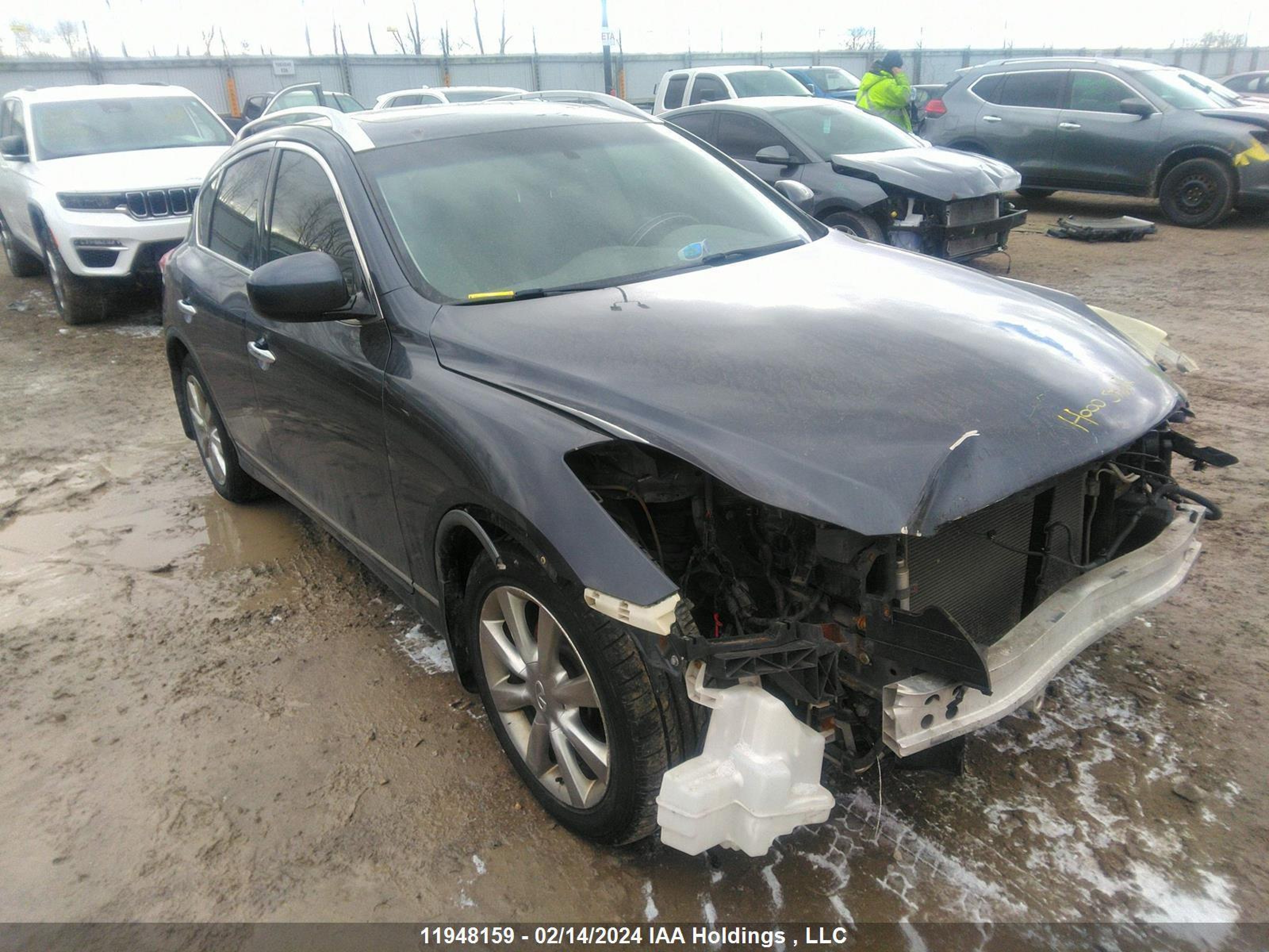 INFINITI EX 2008 jnkaj09f98m356166