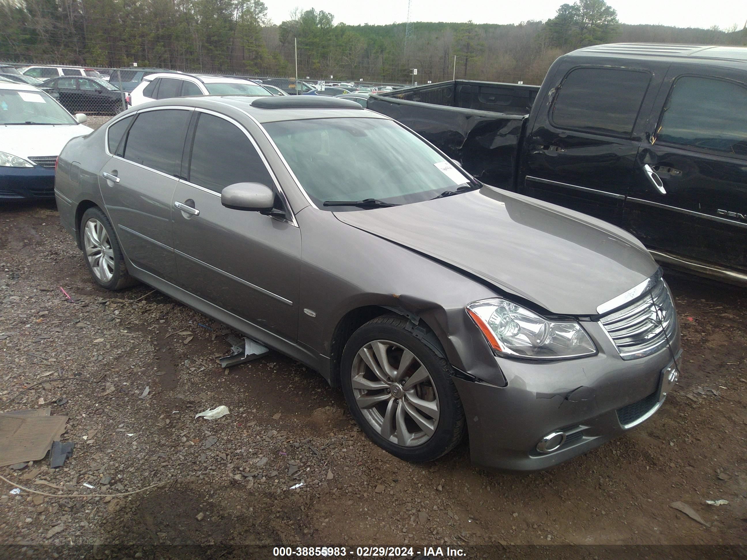 INFINITI M 2008 jnkay01e08m607980