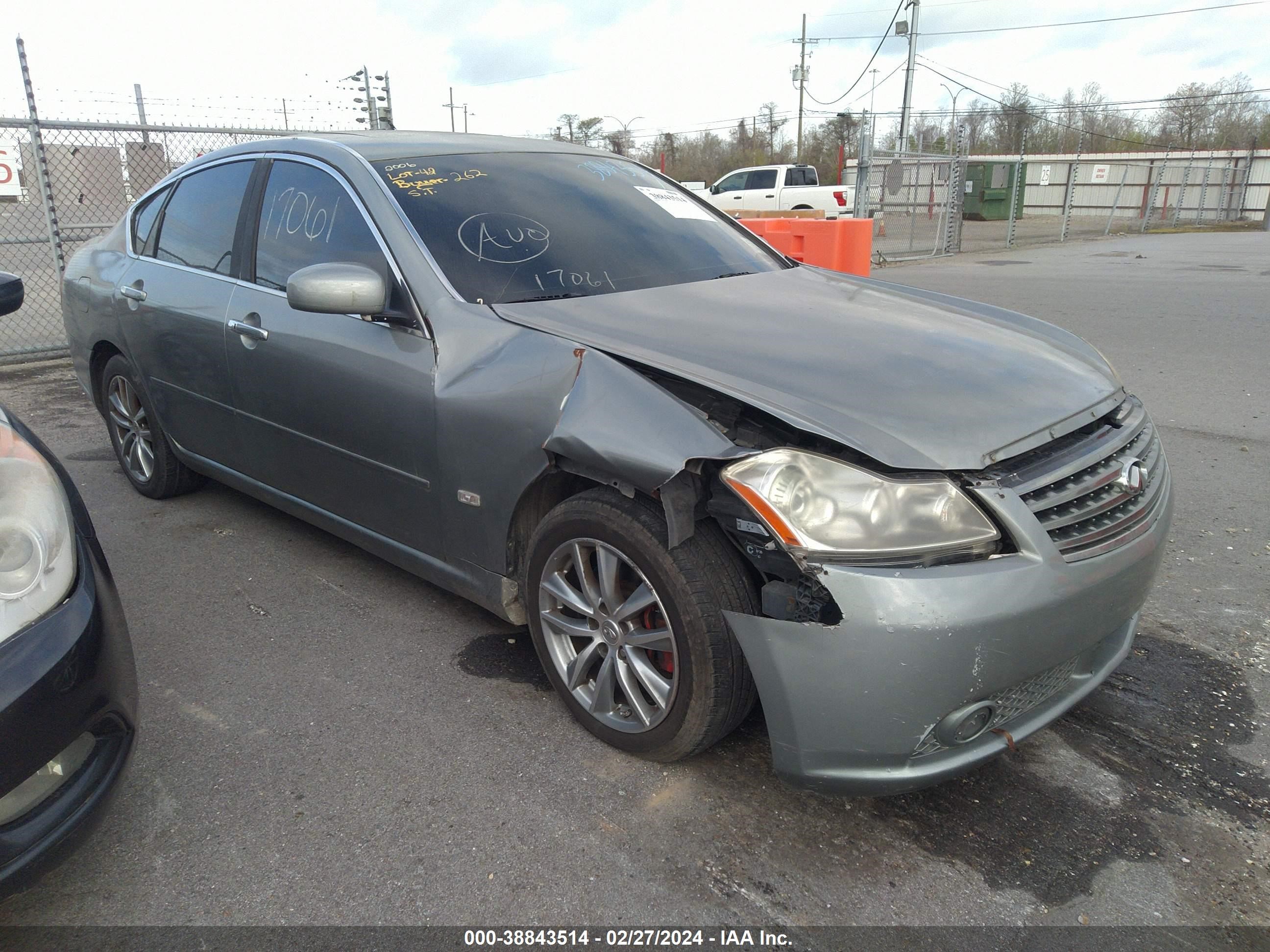 INFINITI M 2006 jnkay01e16m105251