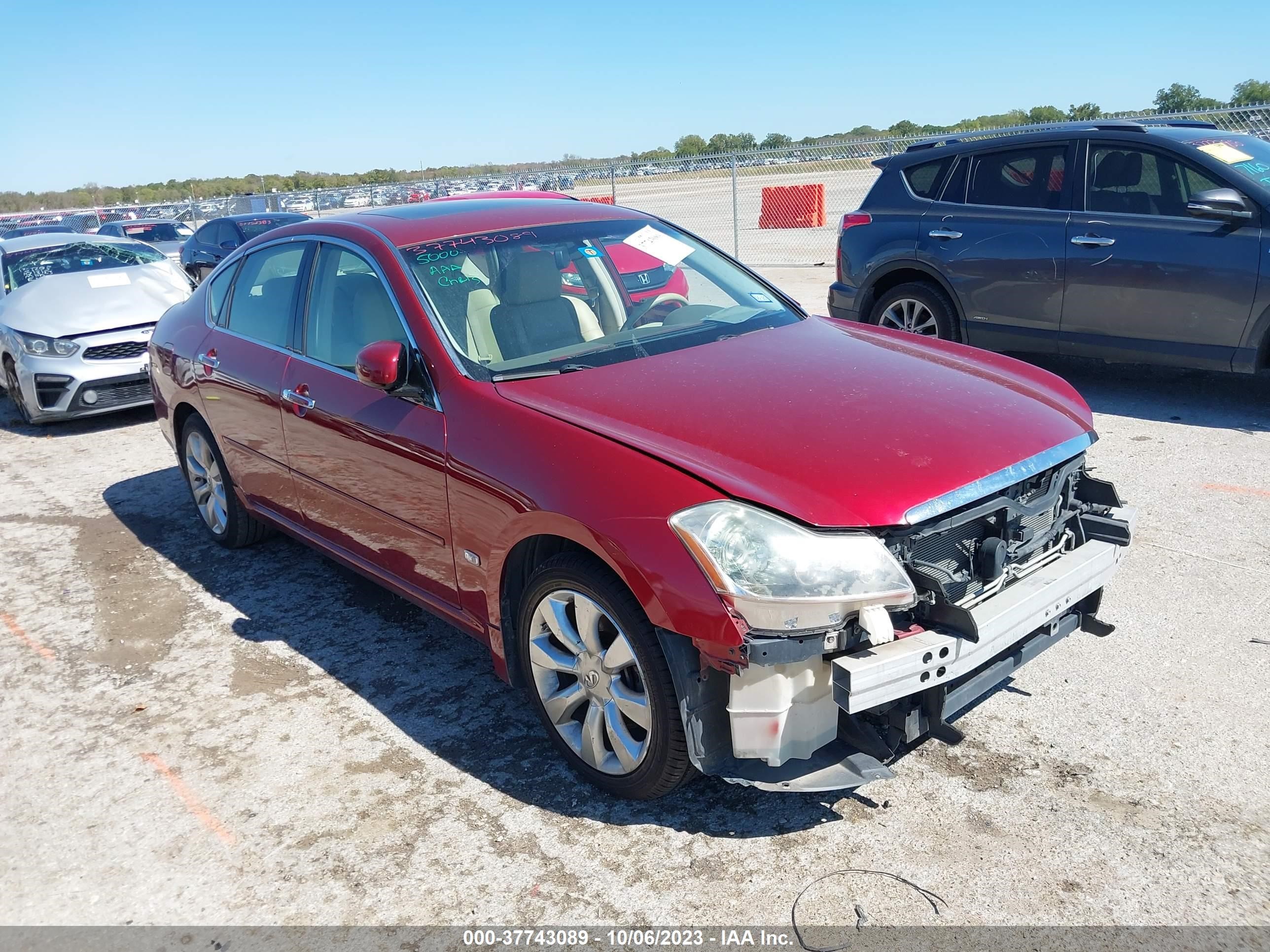 INFINITI M 2007 jnkay01e57m305471