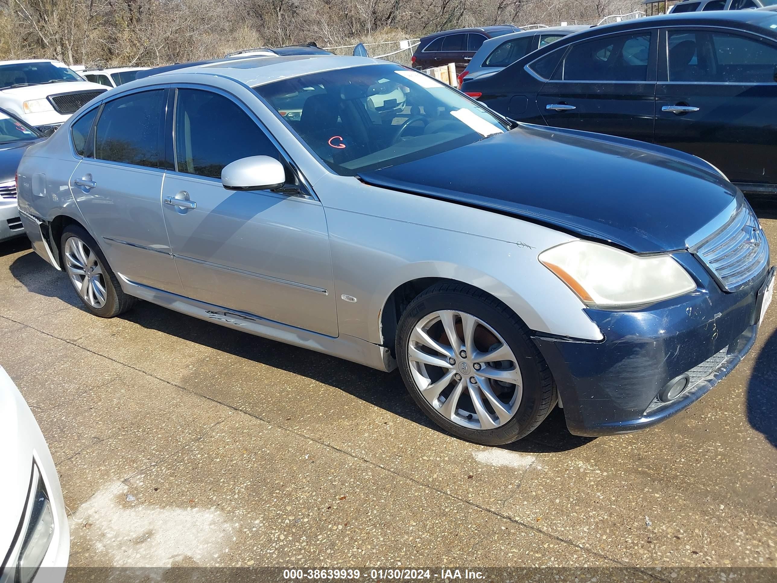 INFINITI M 2008 jnkay01e78m605451