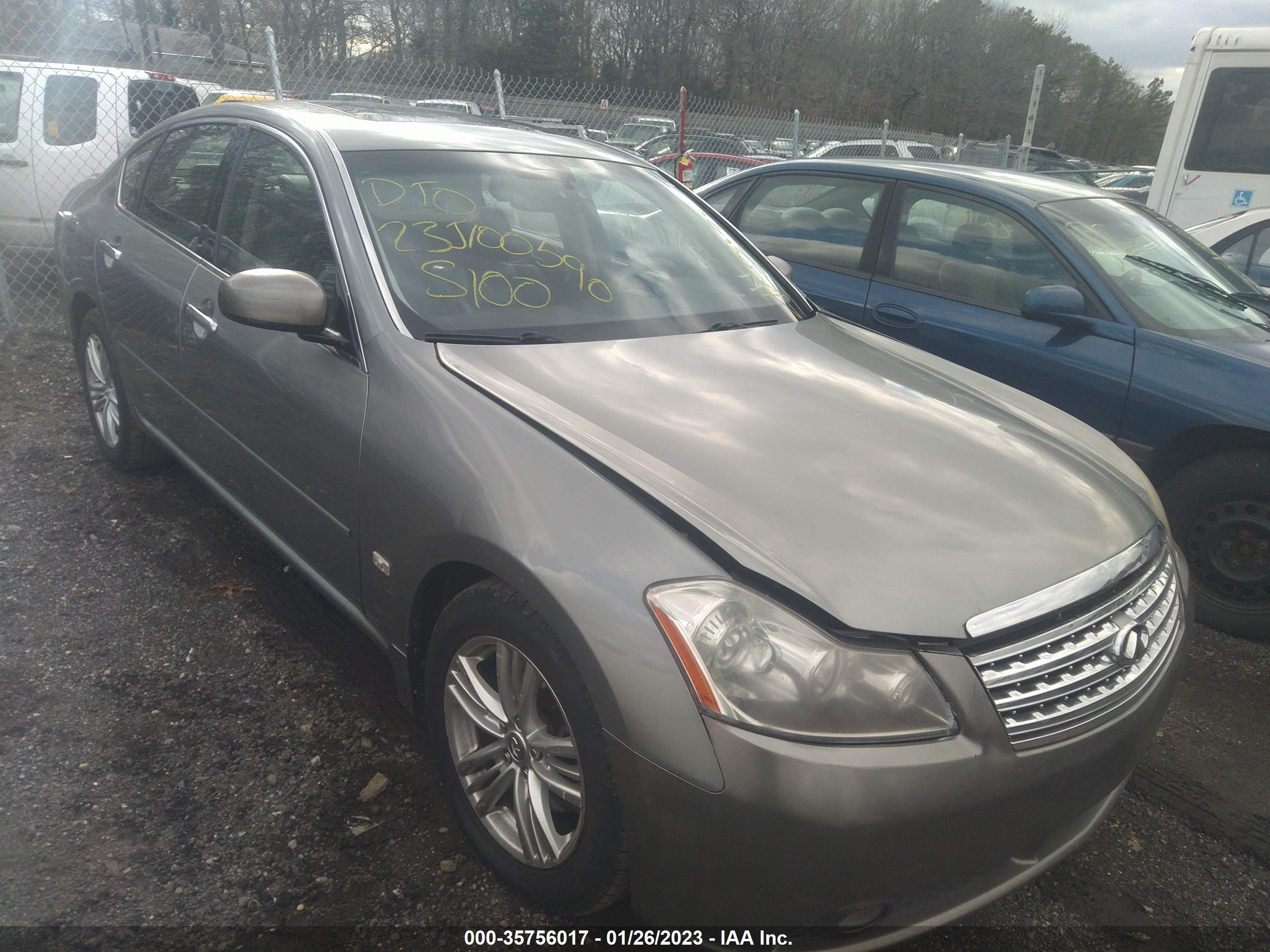 INFINITI M 2007 jnkay01f37m461646