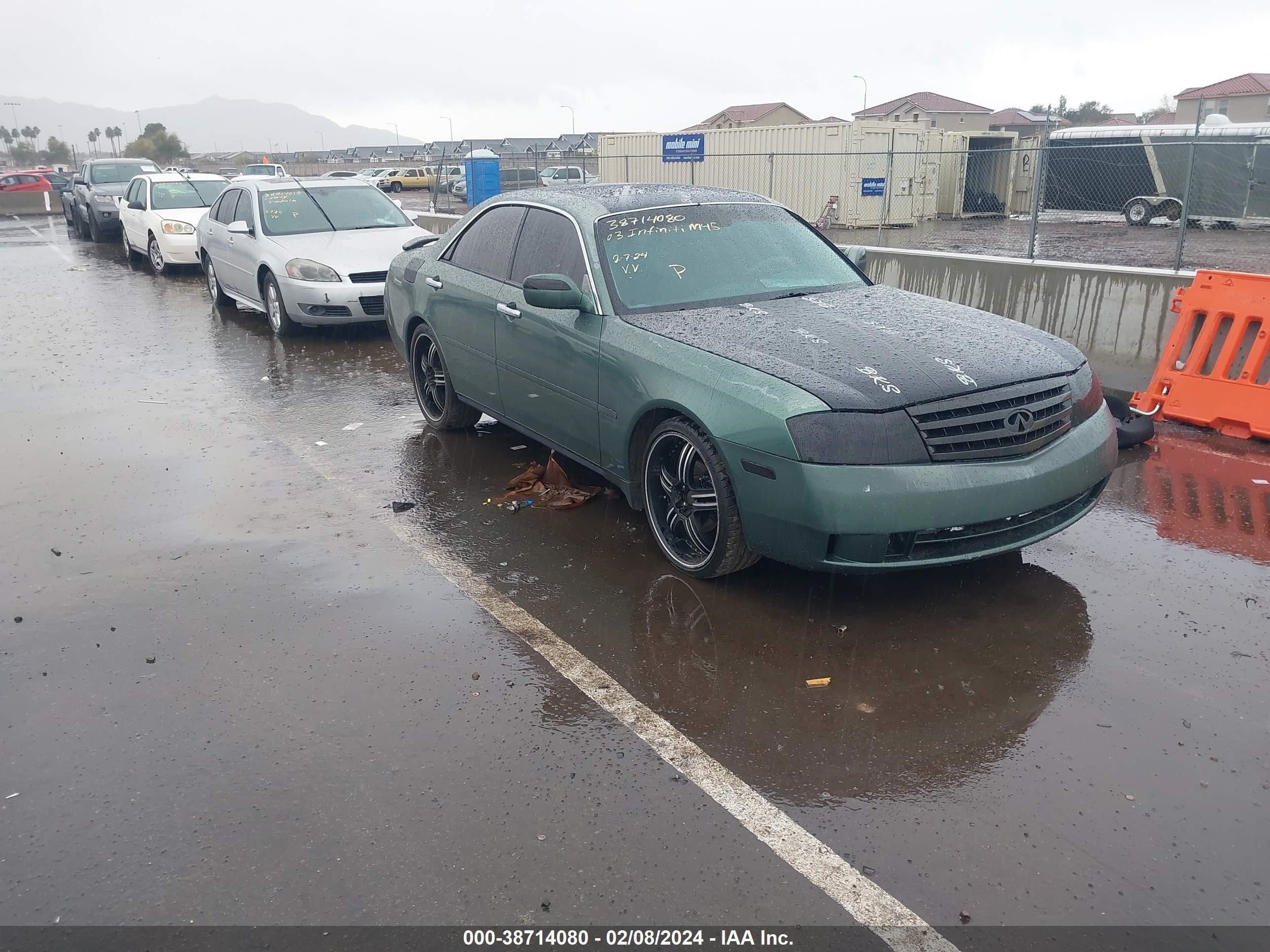 INFINITI M 2003 jnkay41e63m006380