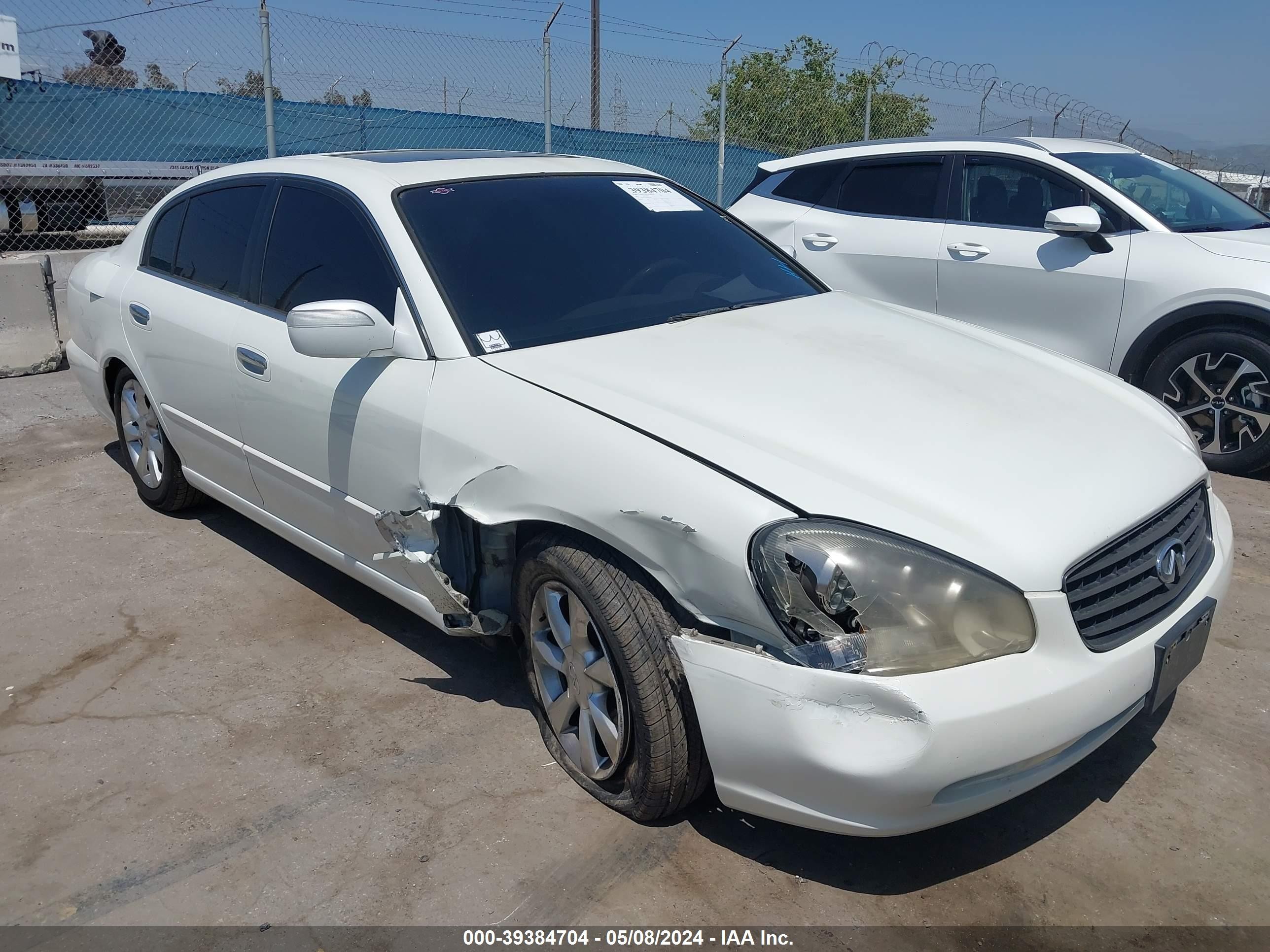 INFINITI Q45 2002 jnkbf01a82m005634