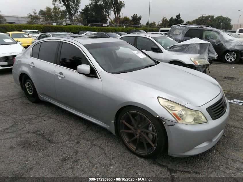 INFINITI G 2007 jnkbv61e07m715384