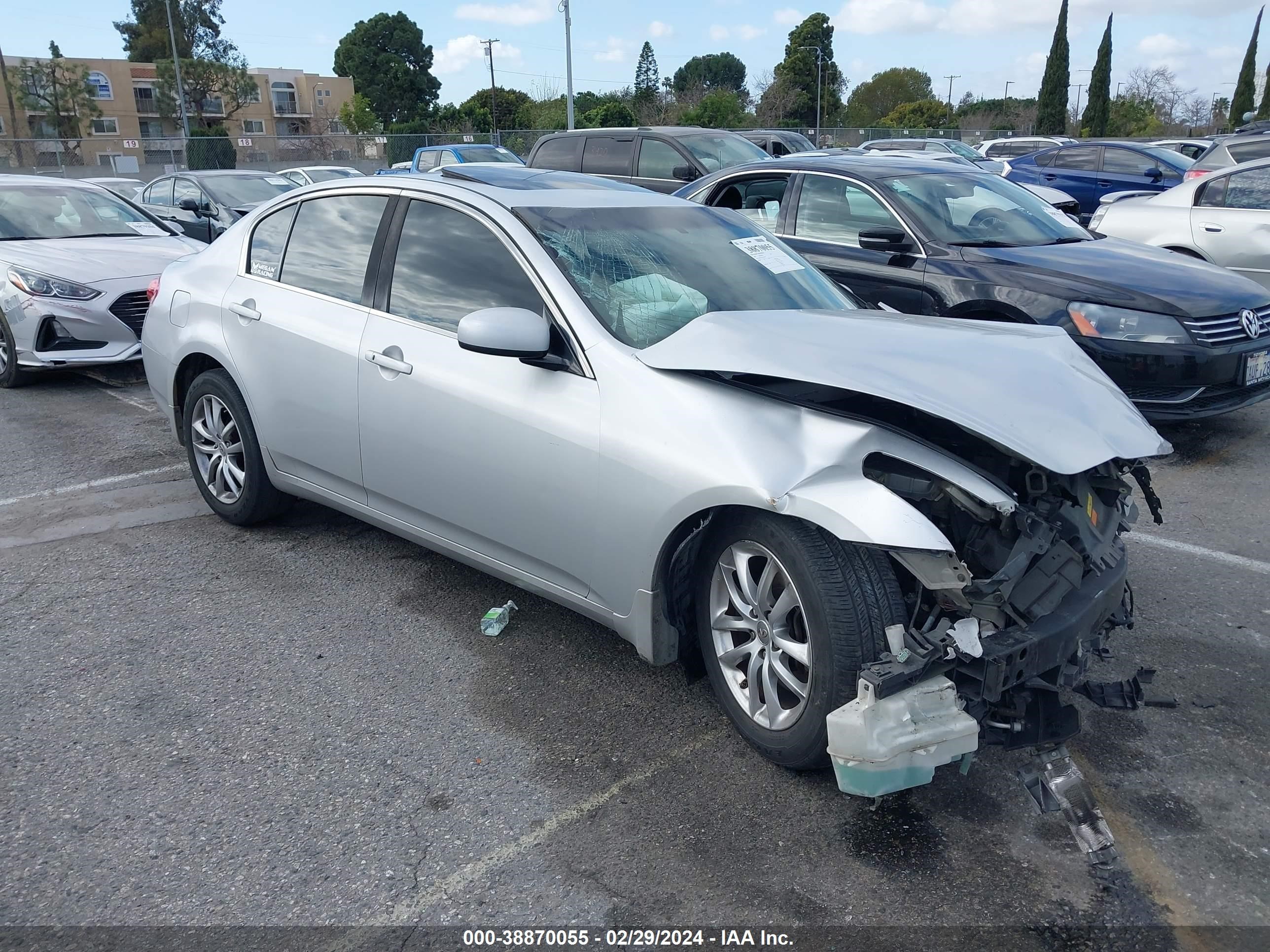 INFINITI G 2007 jnkbv61e17m701459